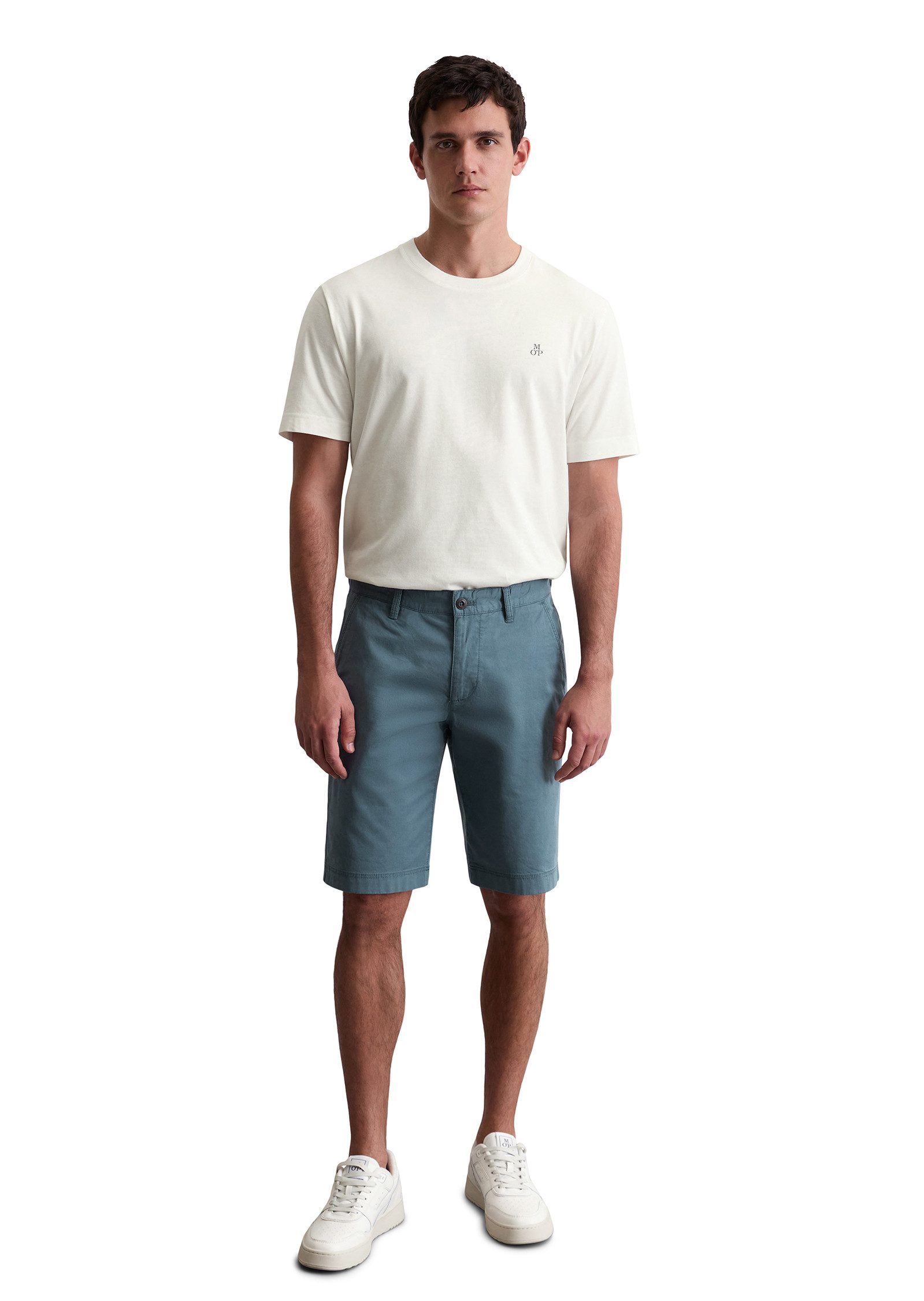 Marc O'Polo Short Reso lichte twill-stof voor optimale bewegingsvrijheid