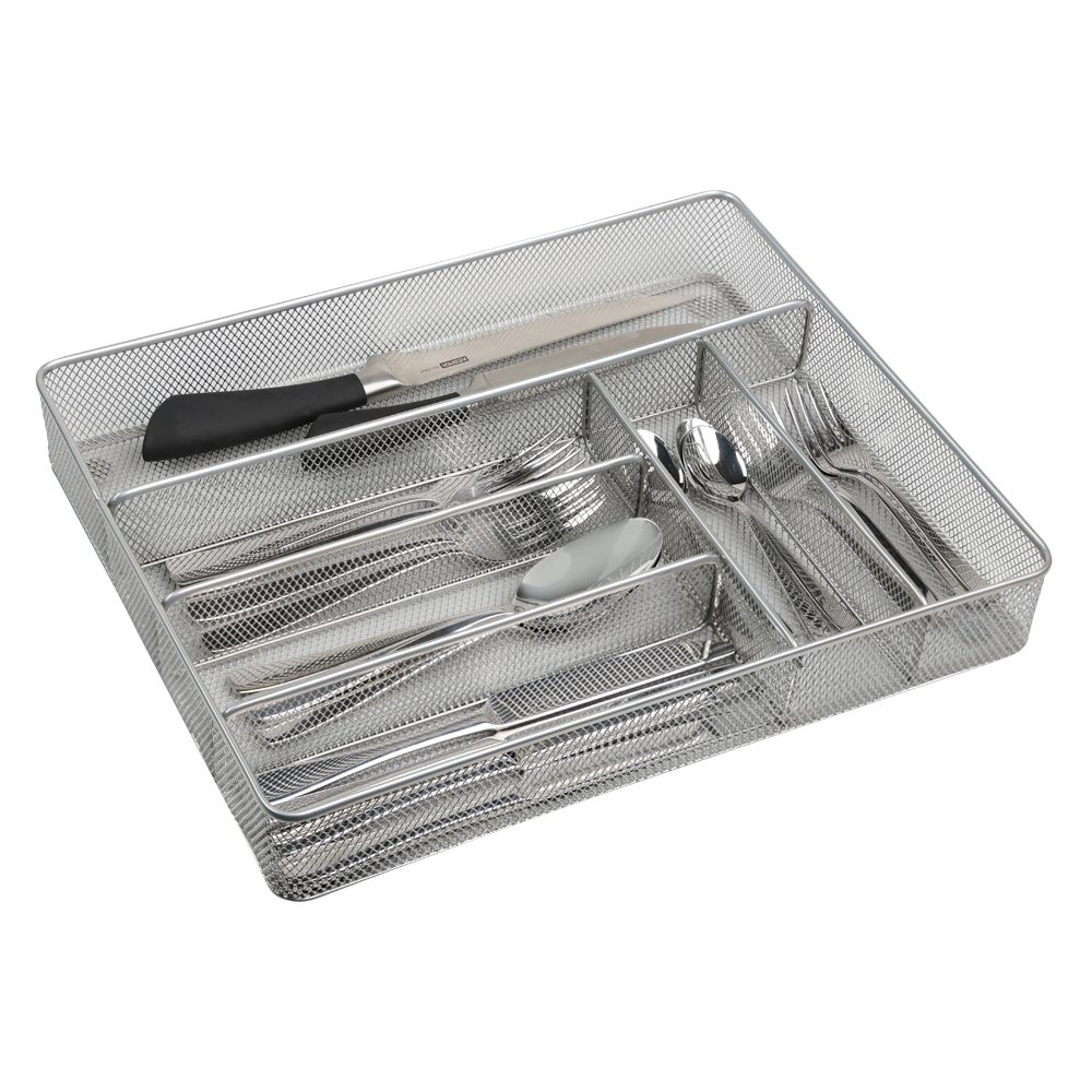 KESPER for kitchen & home Bestekinzet Besteklade met 6 vakken van metaal (1 stuk)