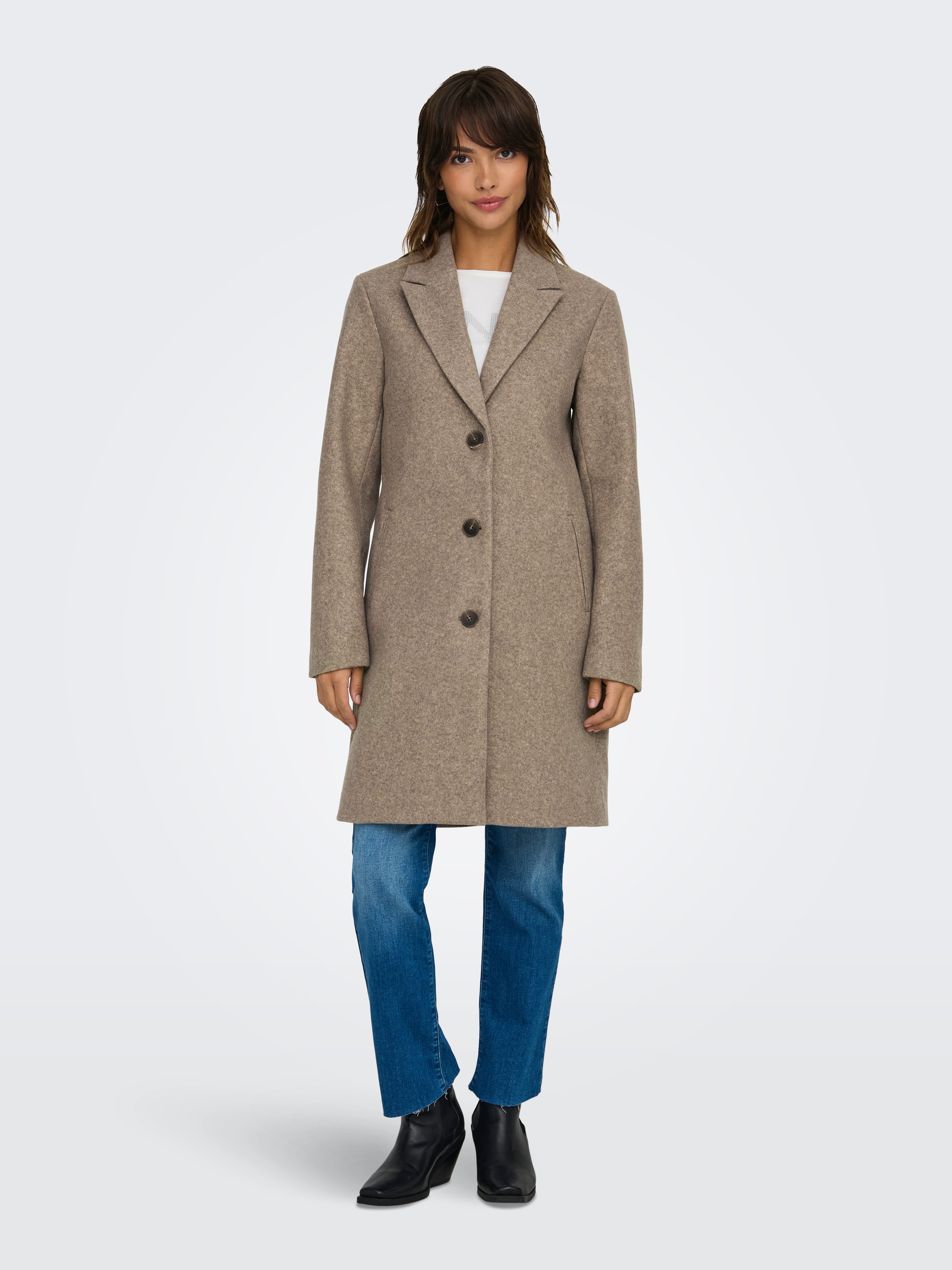 JDY Korte jas JDYECHO LIFE COAT OTW NOOS