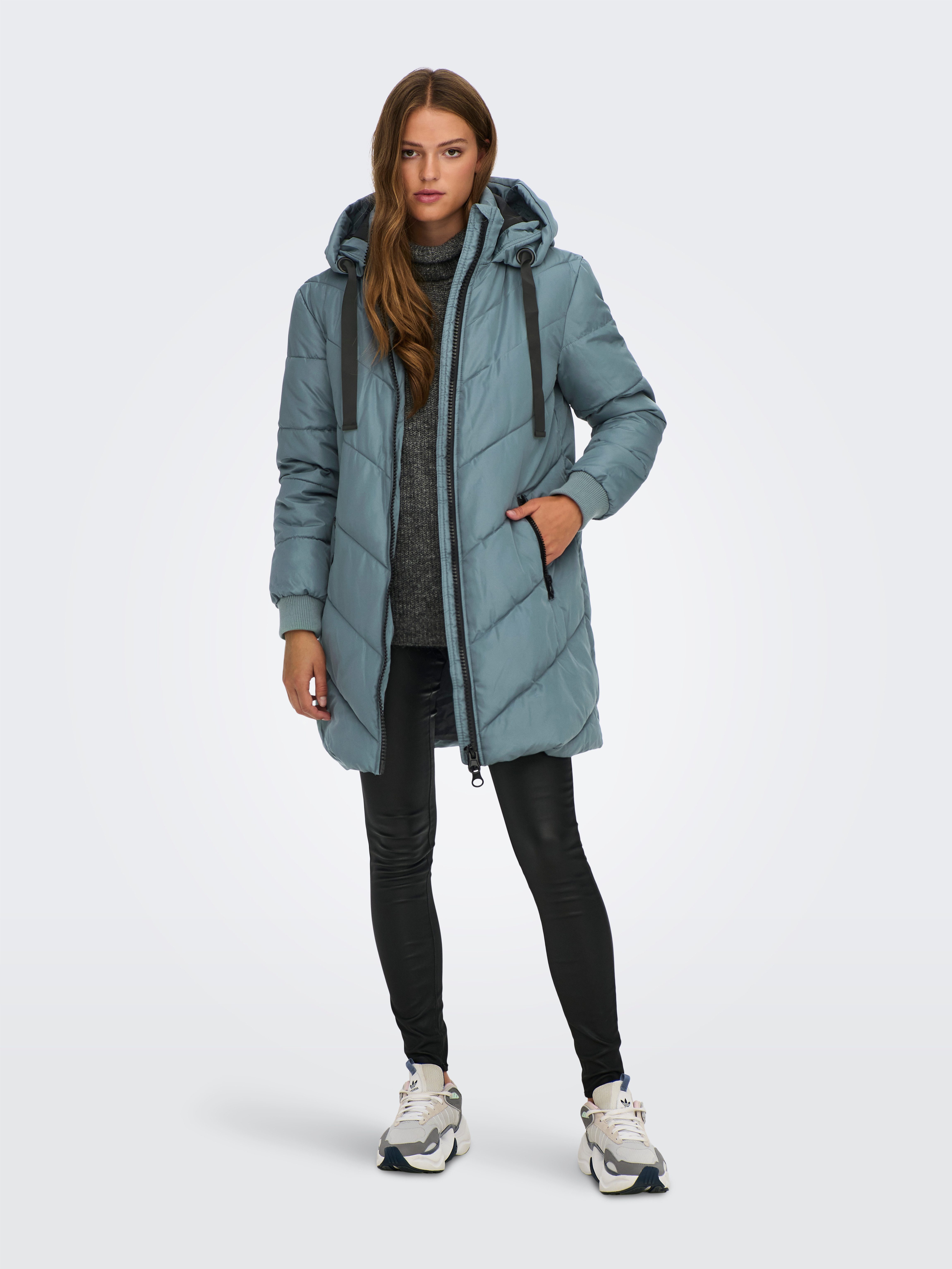 JDY Gewatteerde jas JDYSKYLAR LIFE HOOD JACKET OTW NOOS