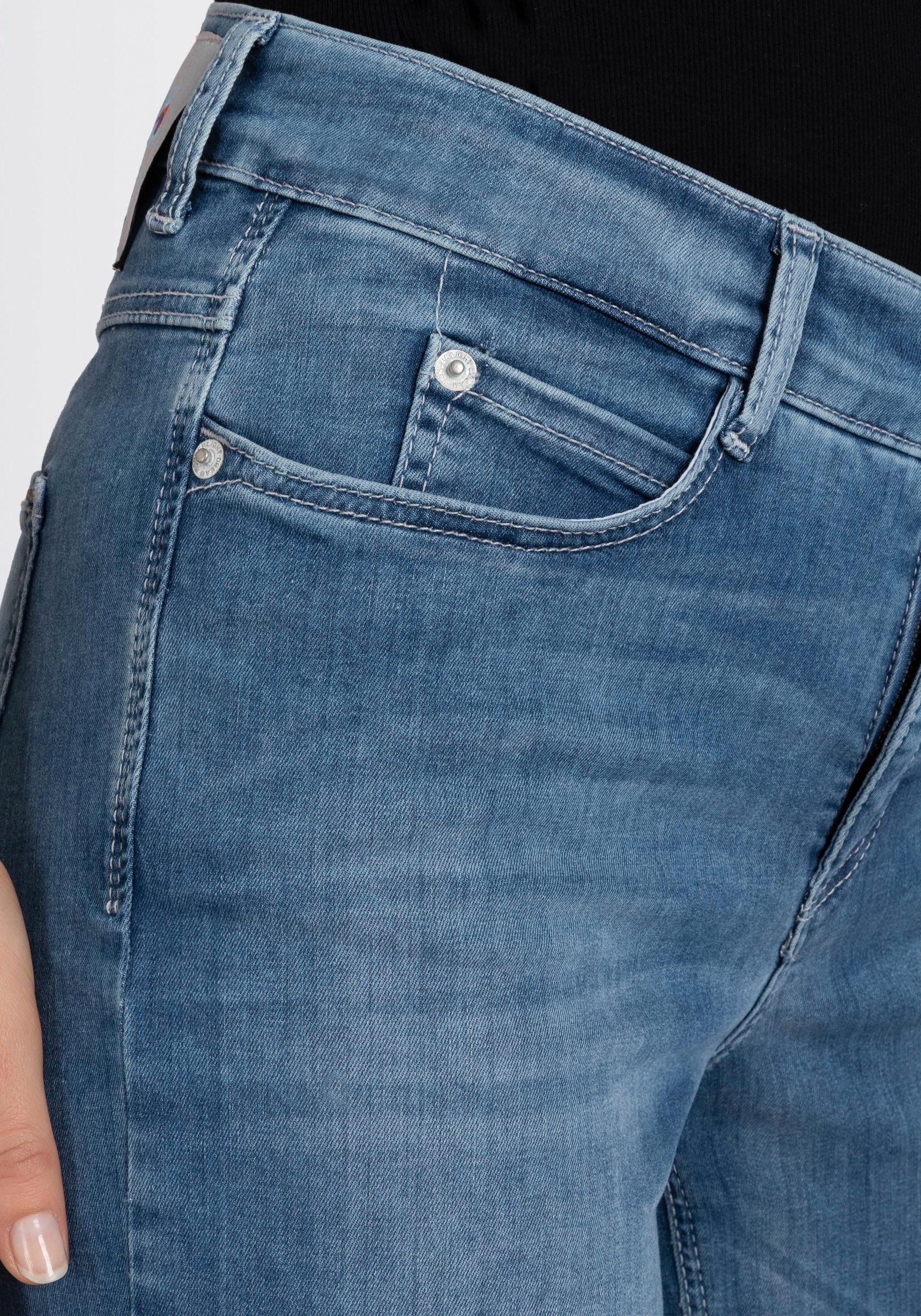 MAC Wijde jeans DREAM WIDE met wijde broekspijp - stretch