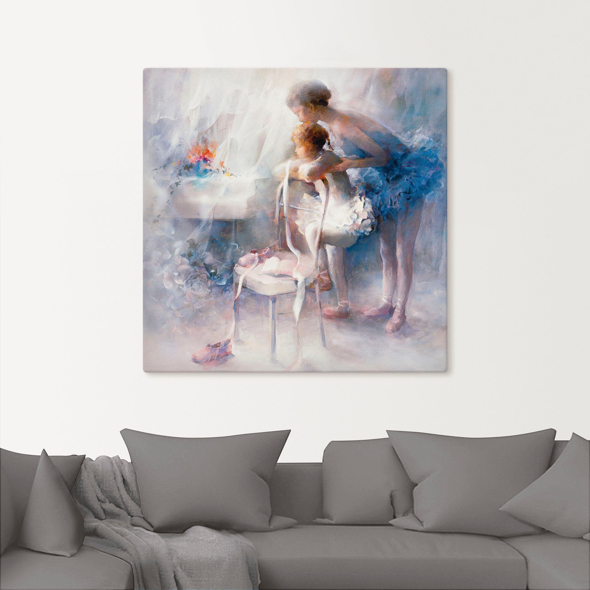 Artland Artprint Ballet als artprint op linnen, poster in verschillende formaten maten