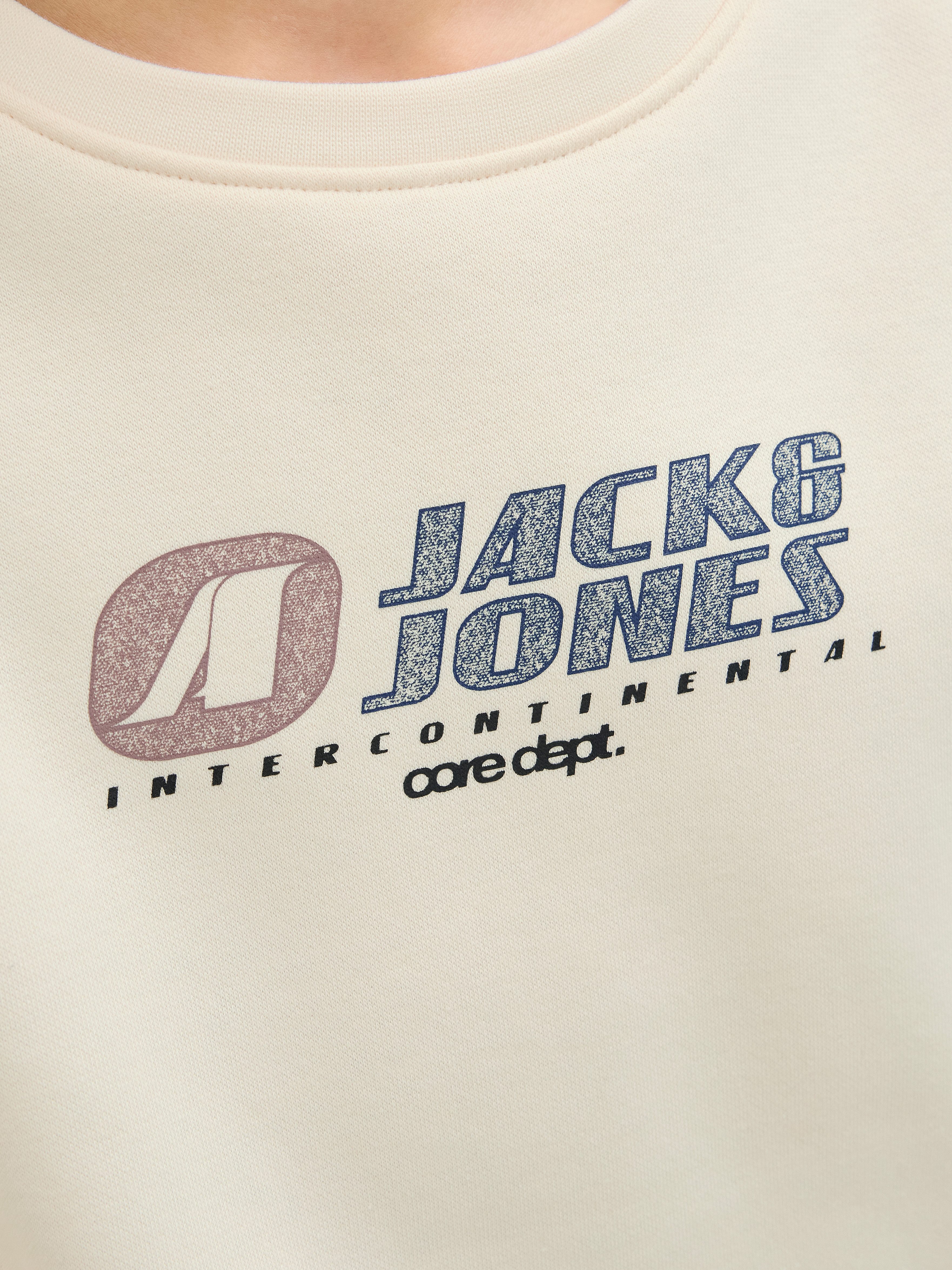 Jack & Jones Junior Sweatshirt JCOTIER PRINT SWEAT CREW NECK SN JNR