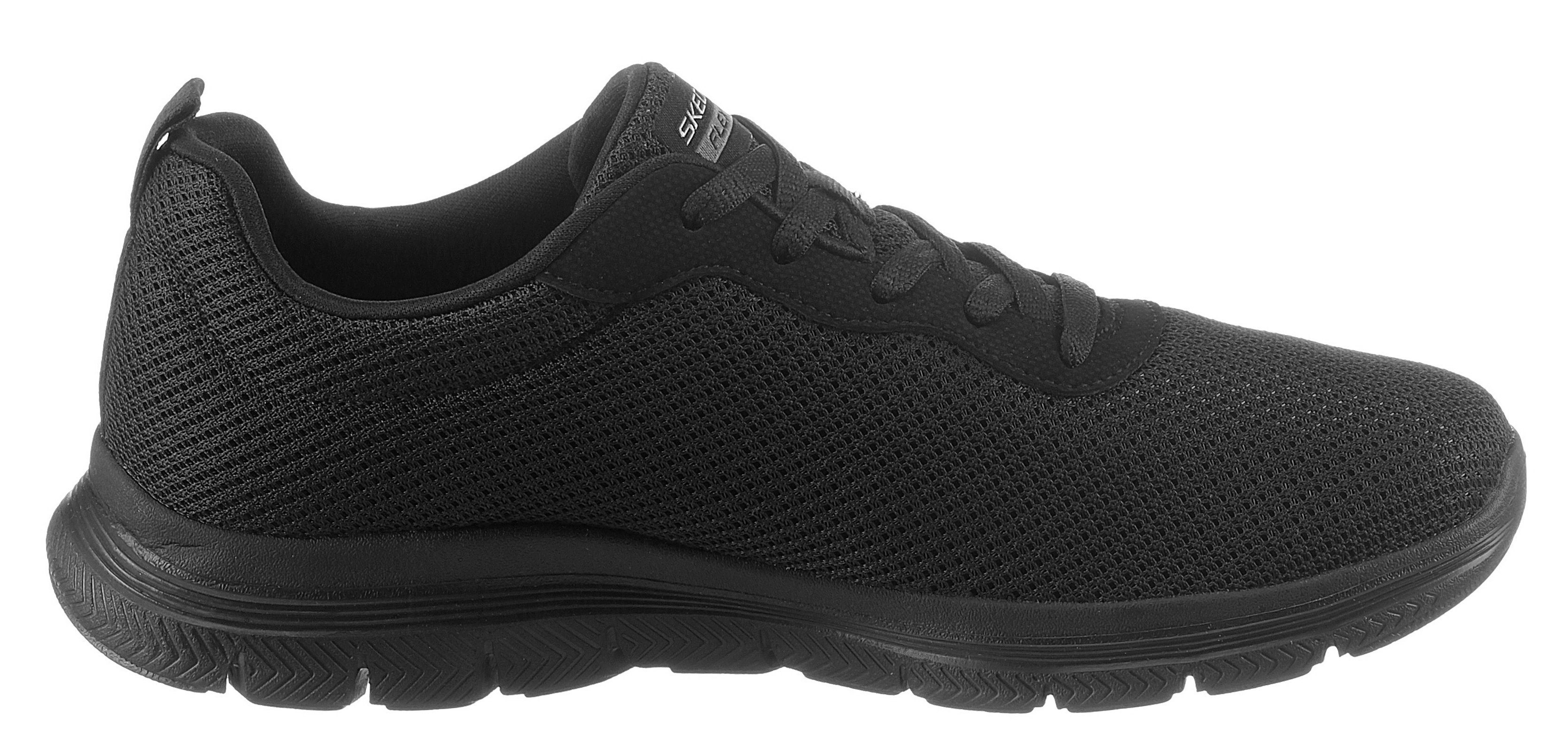 Skechers Sneakers FLEX APPEAL 4.0 BRILLINAT VIEW Vrijetijdsschoen, lage schoen, veterschoen met Air Cooled Memory Foam