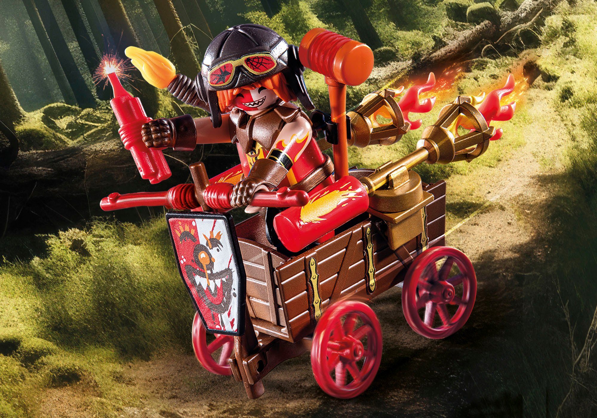 Playmobil® Constructie-speelset Kahbooms raceauto (71486), Novelmore (33-delig)