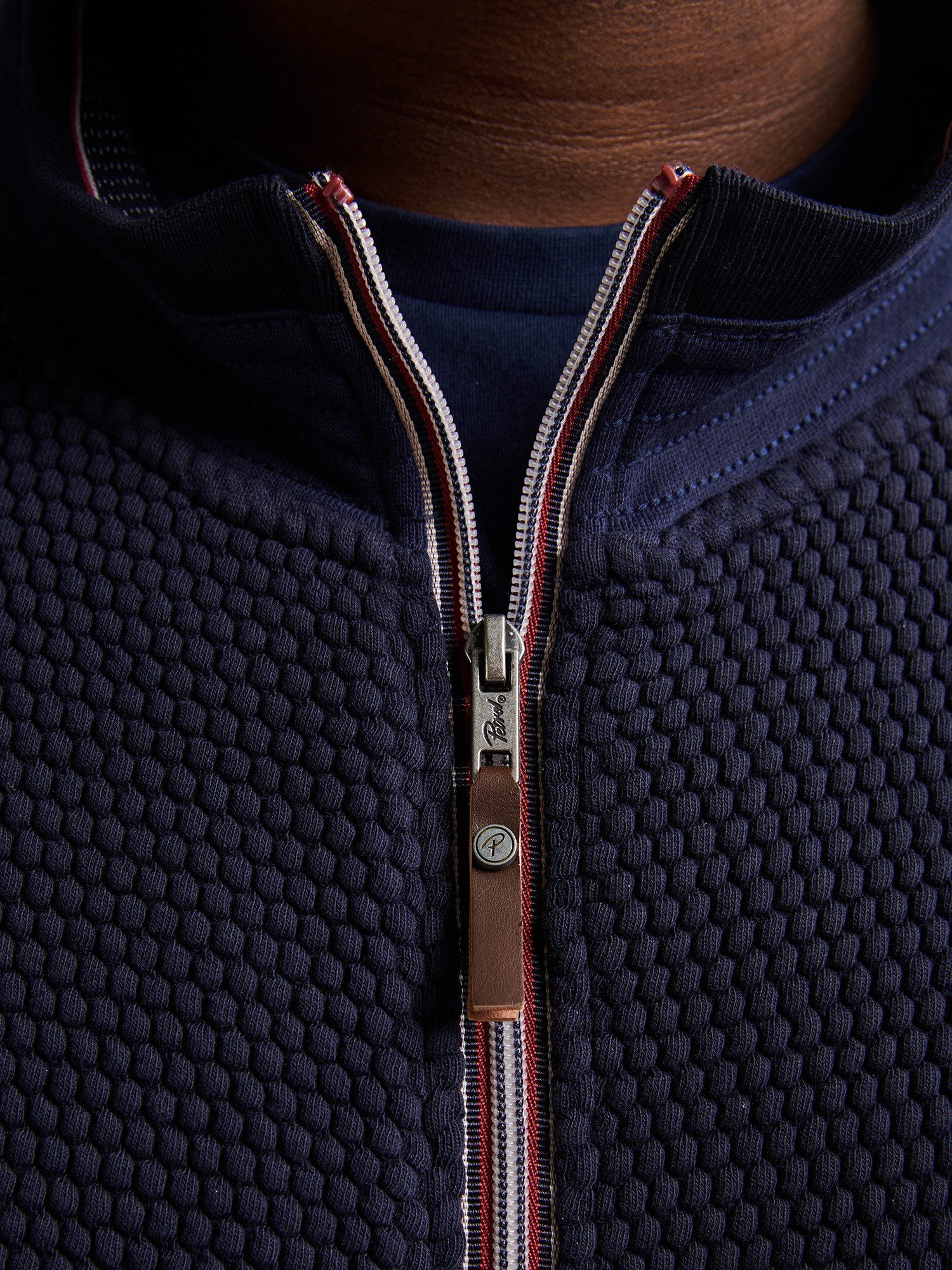 Petrol Industries Sweater met geborduurd logo