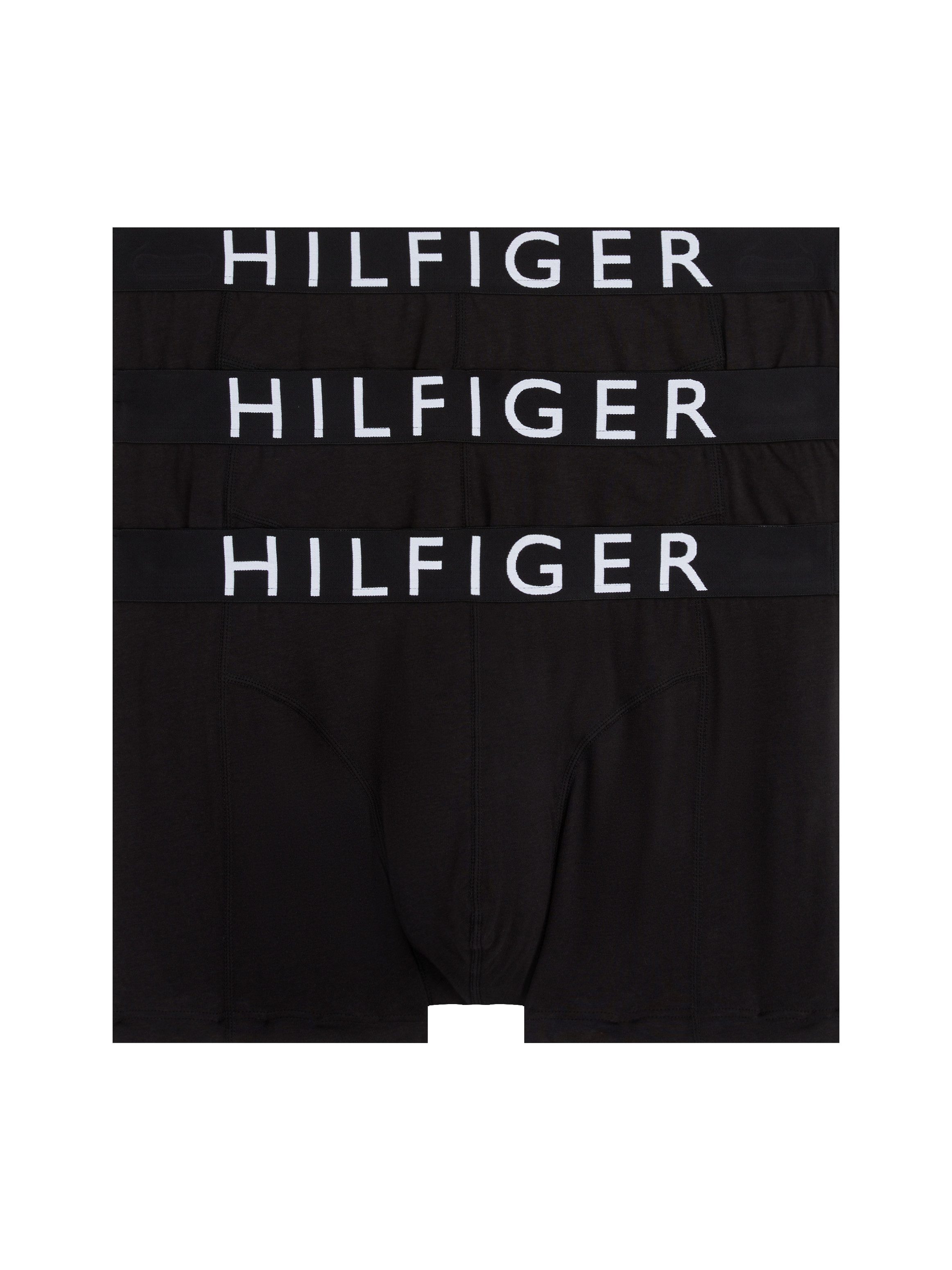 Tommy Hilfiger Underwear Trunk Met contrasterende logo-tailleband van stretch-katoen, normale taillehoogte (3 stuks)