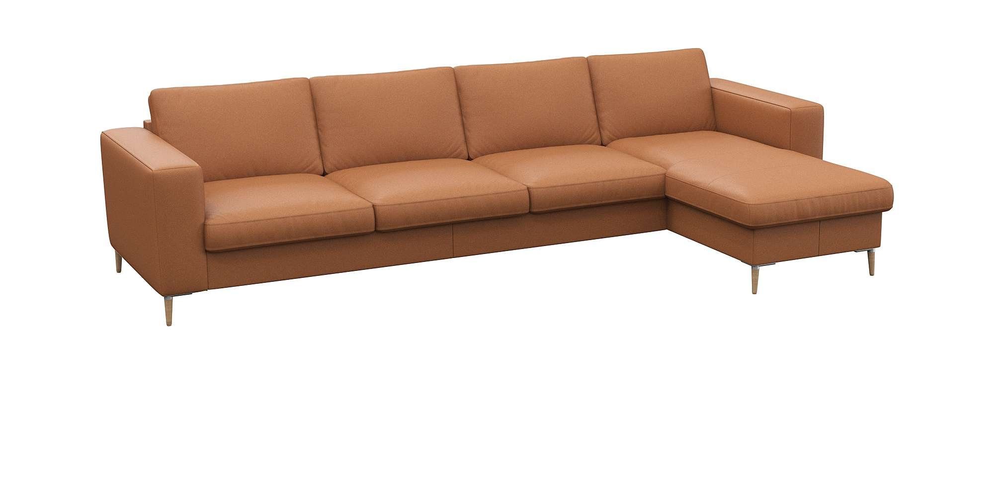 FLEXLUX Hoekbank Fiore, super zitcomfort door koudschuim in de zitting, L-vorm