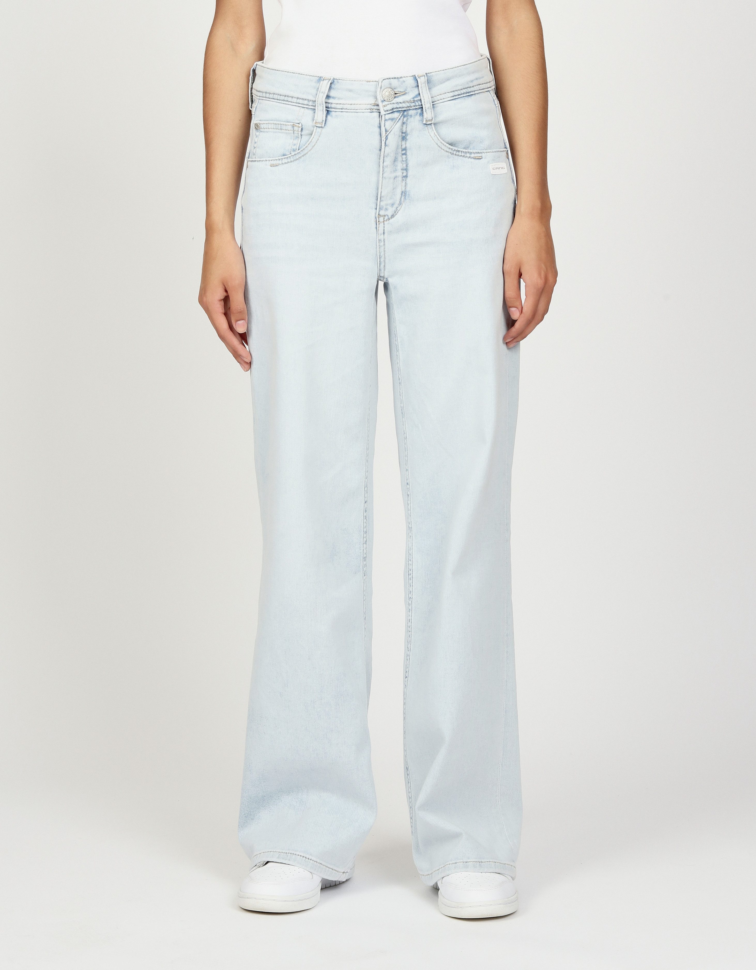 GANG Wijde jeans 94AMELIE WIDE dames wide leg jeans maat 32 blauw