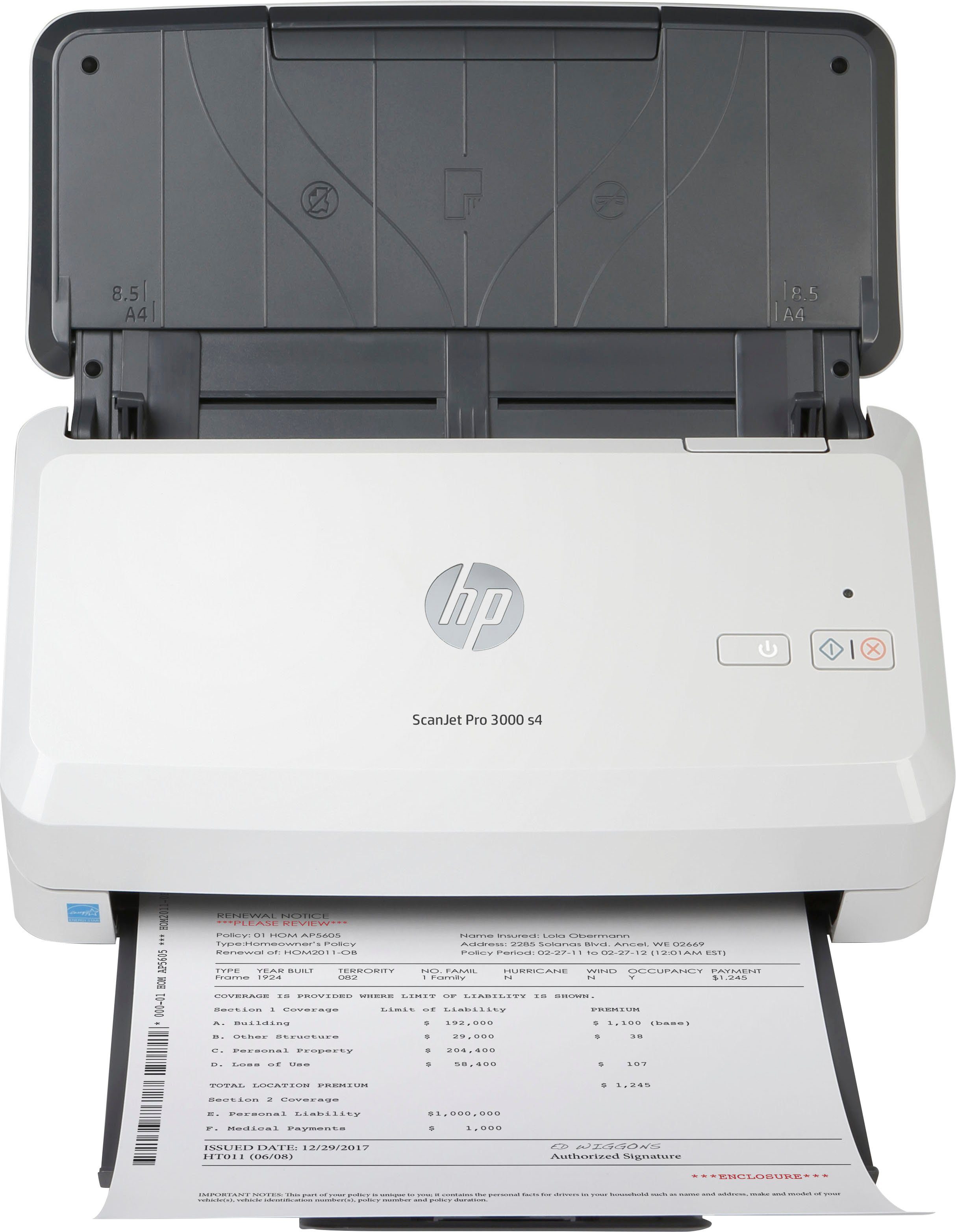 HP Scanner ScanJet Pro 3000 s4 HP+ Instant inc compatibel