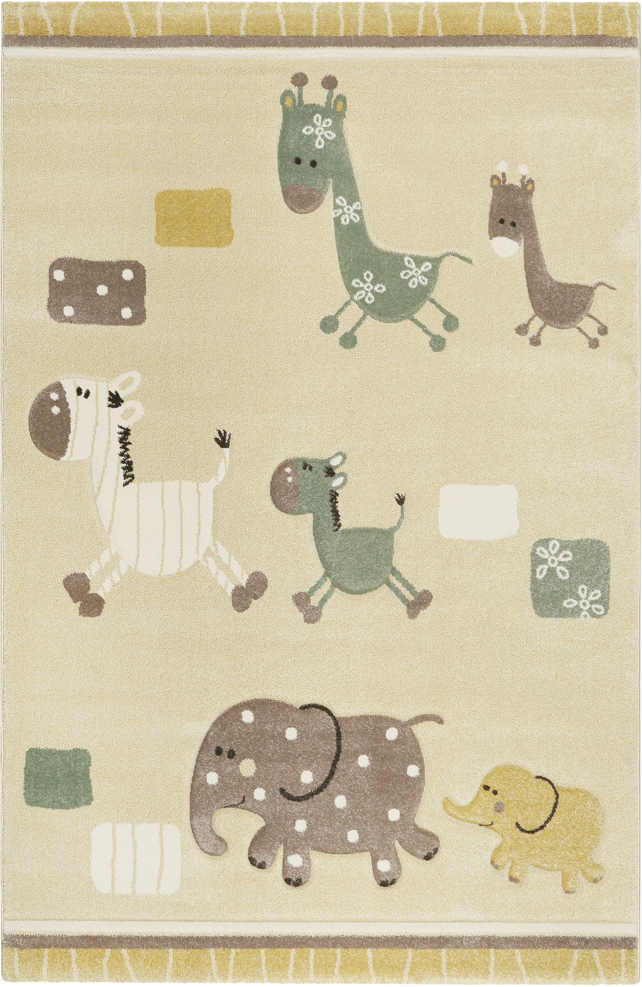 Esprit Kindervloerkleed Kids Lucky Zoo 2.0
