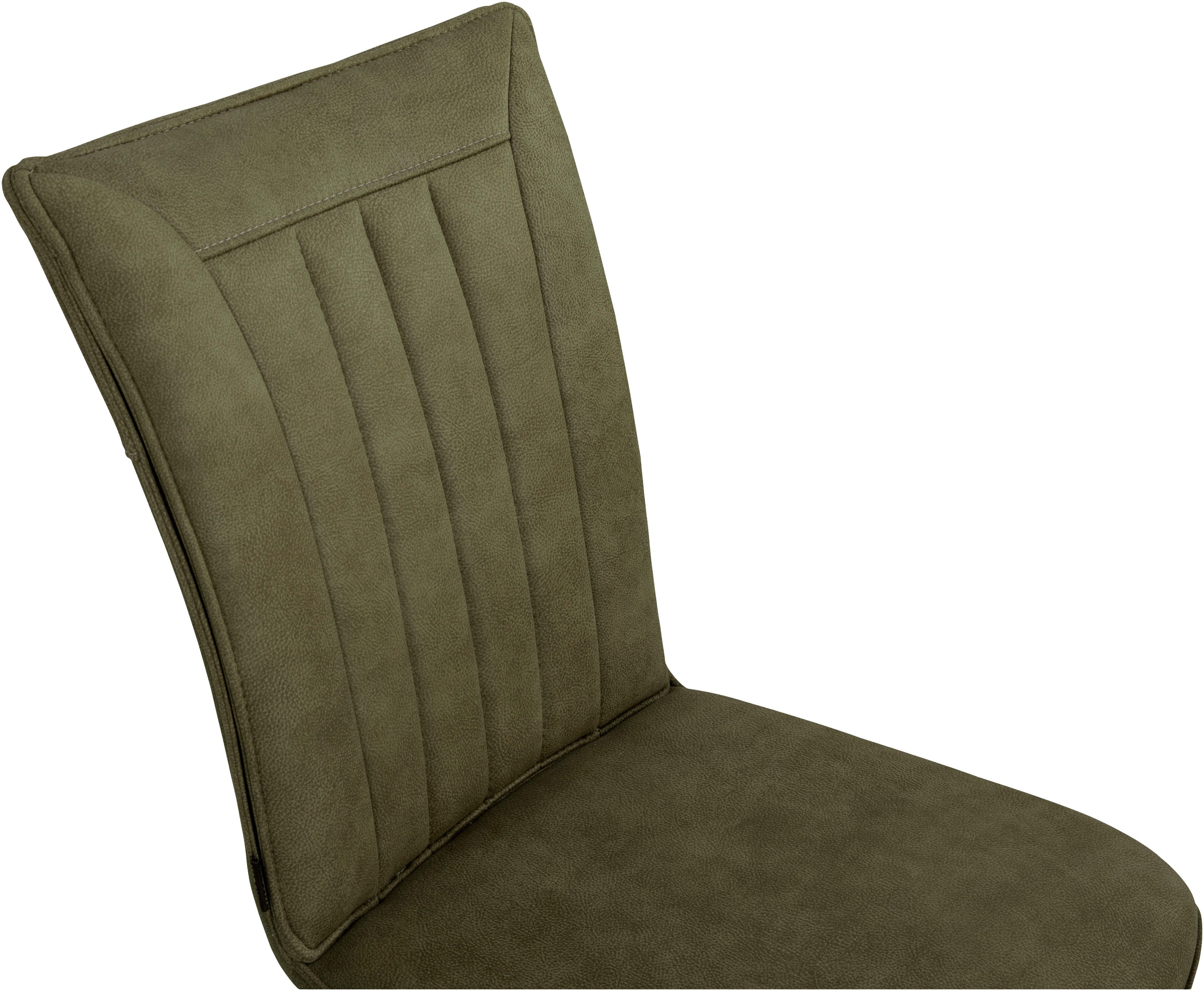 OMG Design Vrijdragende stoel Amara Eetkamerstoel, keukenstoel, onderhoudsvriendelijke bekleding (set)