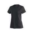 maier sports functioneel shirt waltraud comfortabel en sneldrogend zwart