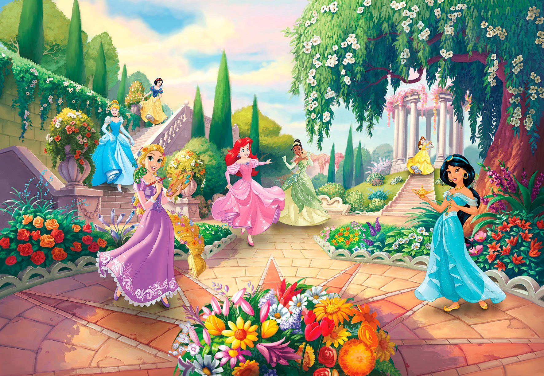 Komar Fotobehang Princess Park - Afmeting 368 x 254 cm (set)