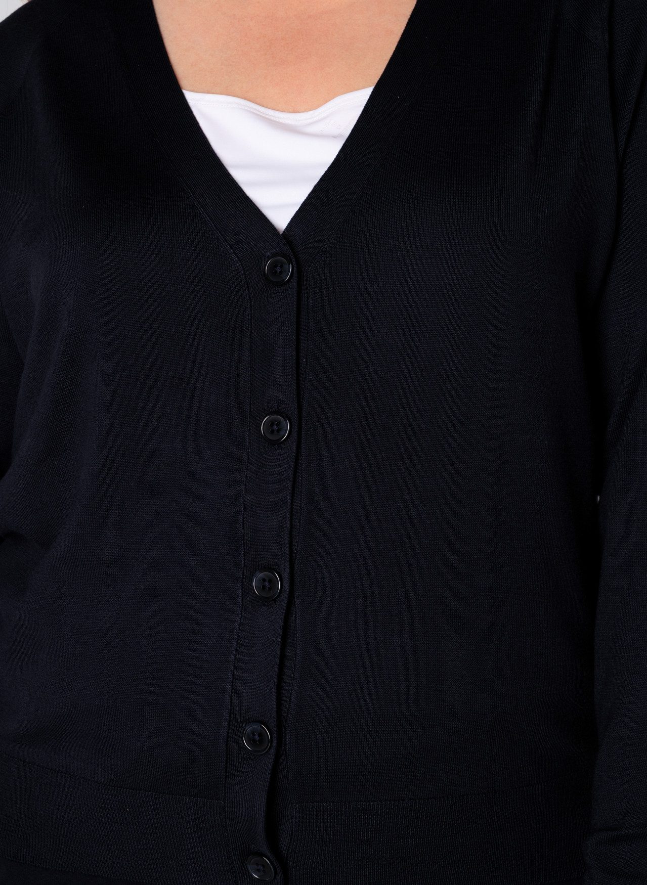 Base Level Curvy Cardigan BAS-YVONNE