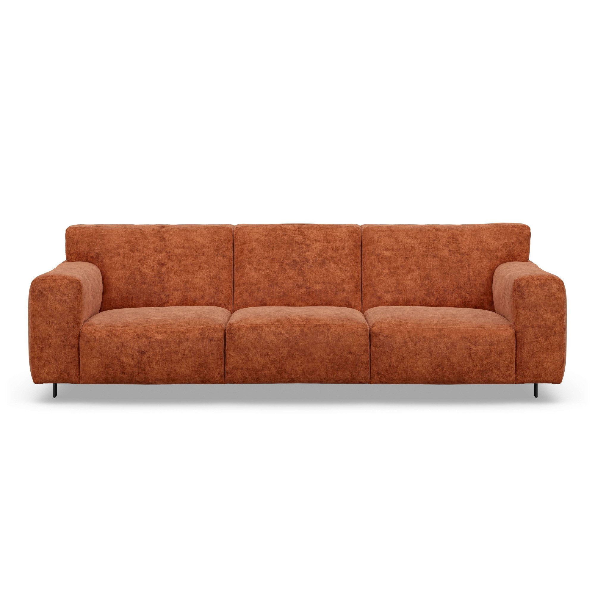 Furninova 4-zitsbank VESTA Klassieker eenpersoonsbank BigSofa bekleding van koudschuim