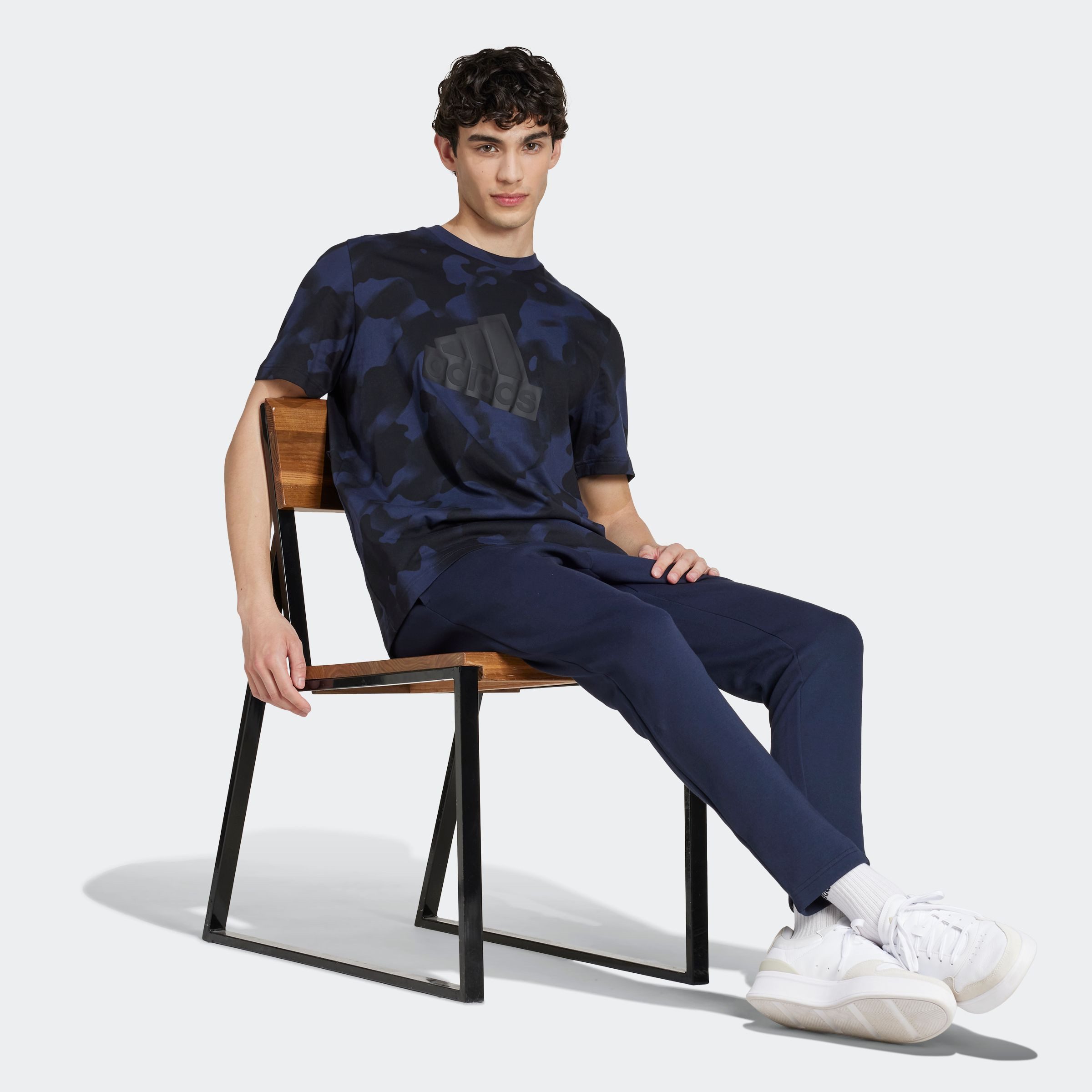 adidas Sportswear Sportbroek M FI DBLKNT PT (1-delig)