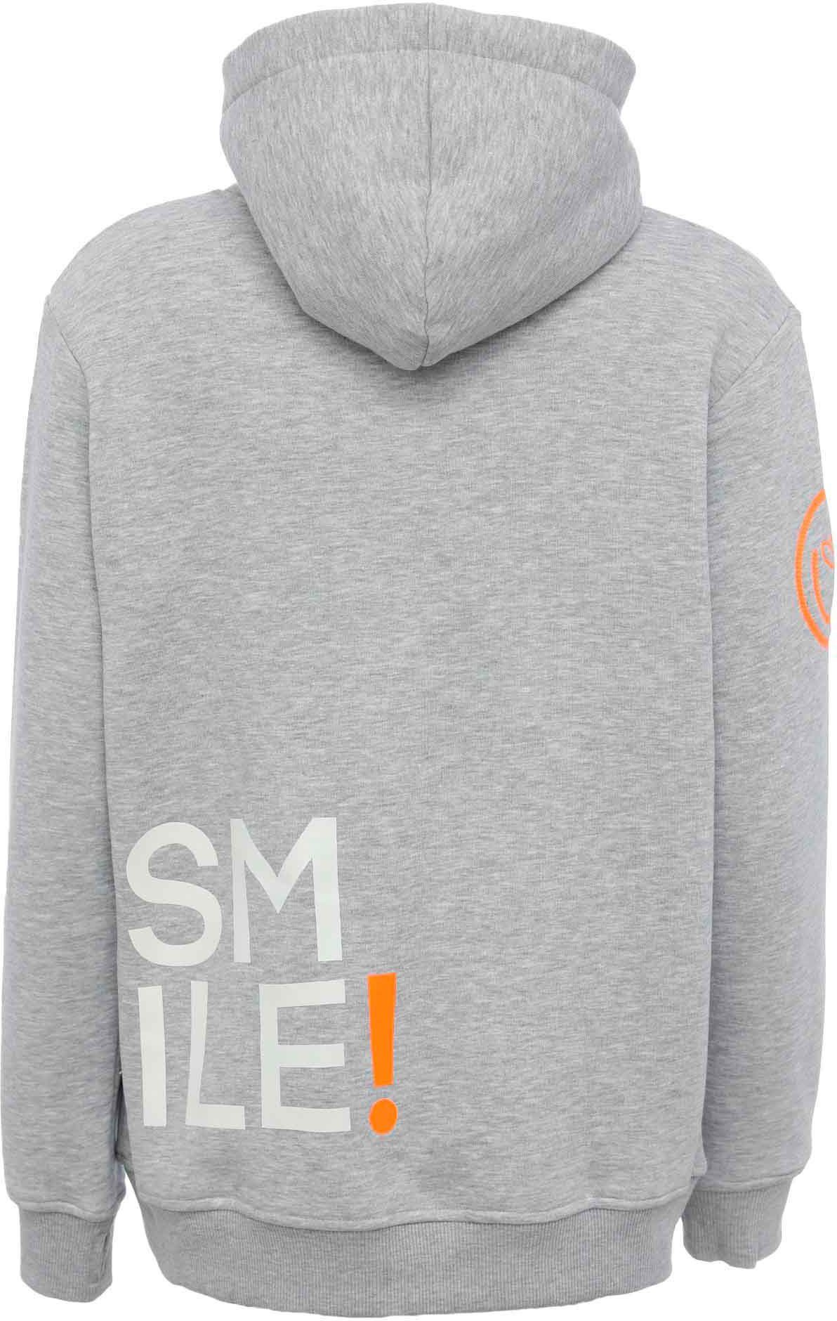 Zwillingsherz Hoodie "Alissa" met smile-print