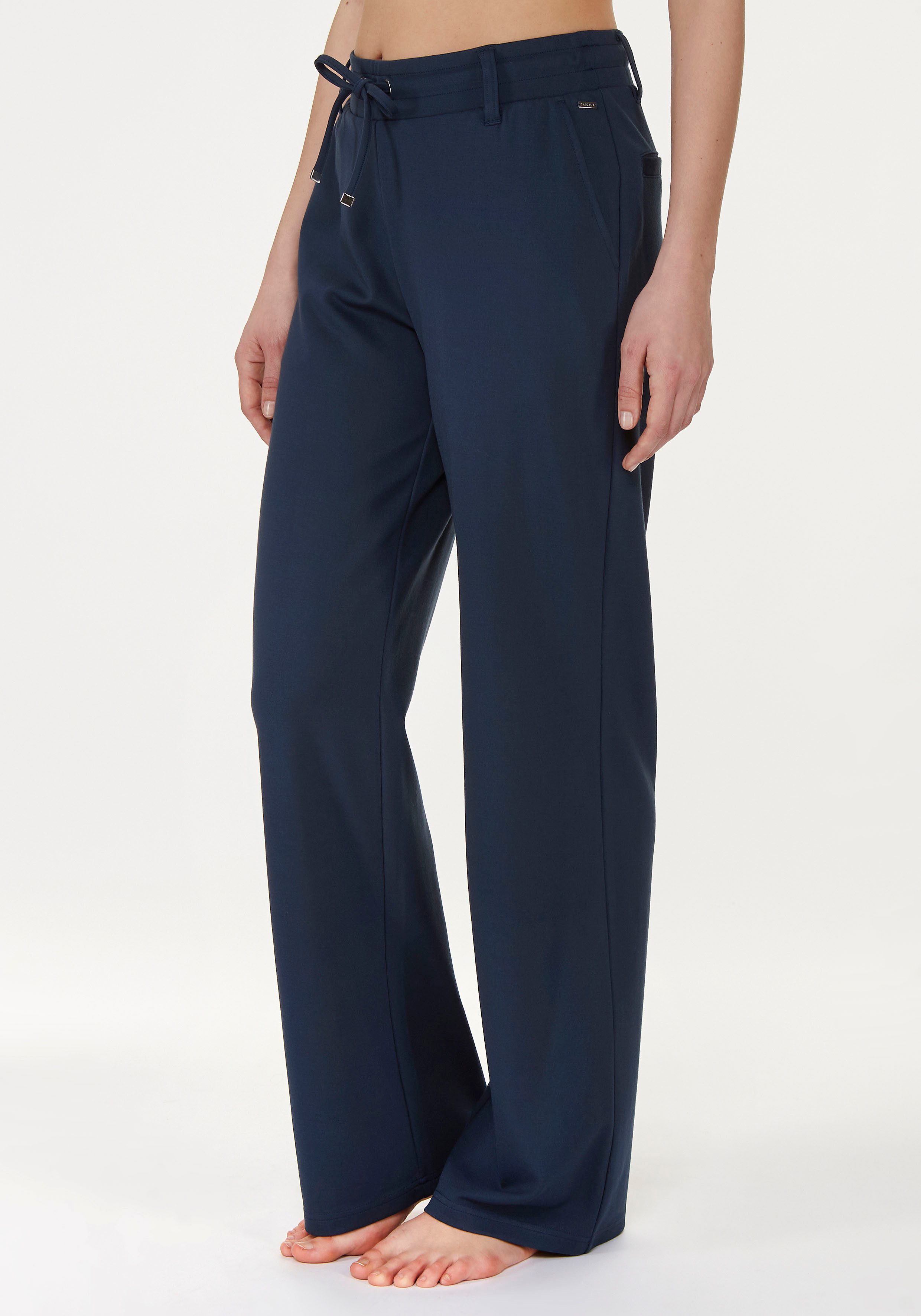Lascana Homewearbroek in zacht vloeiend materiaal, loungewear