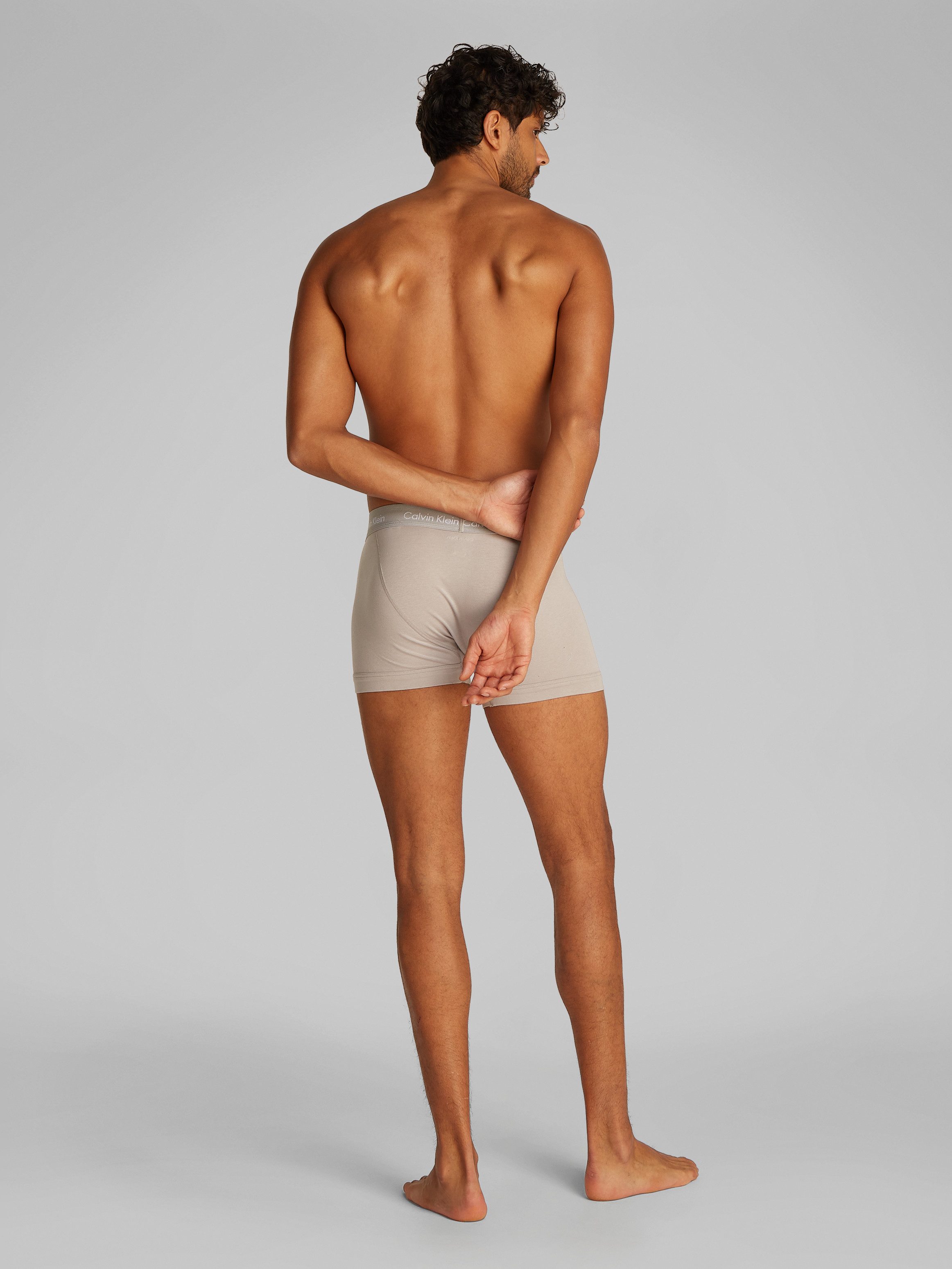 Calvin Klein Trunk 3PK met calvin klein logo-elastische tailleband (3 stuks) (3 stuks)