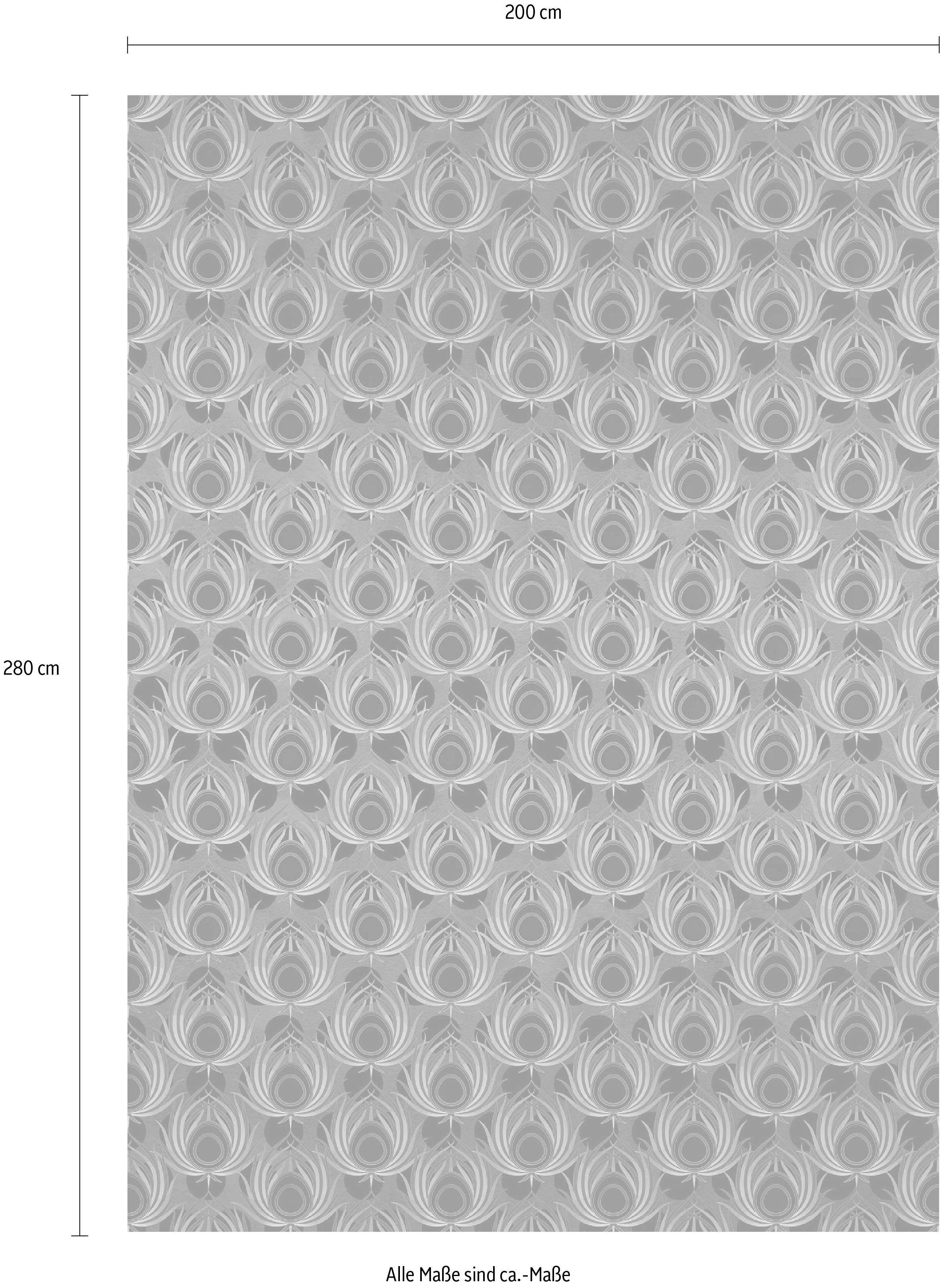 Komar Vliesbehang Paon 200x280 cm (breedte x hoogte)