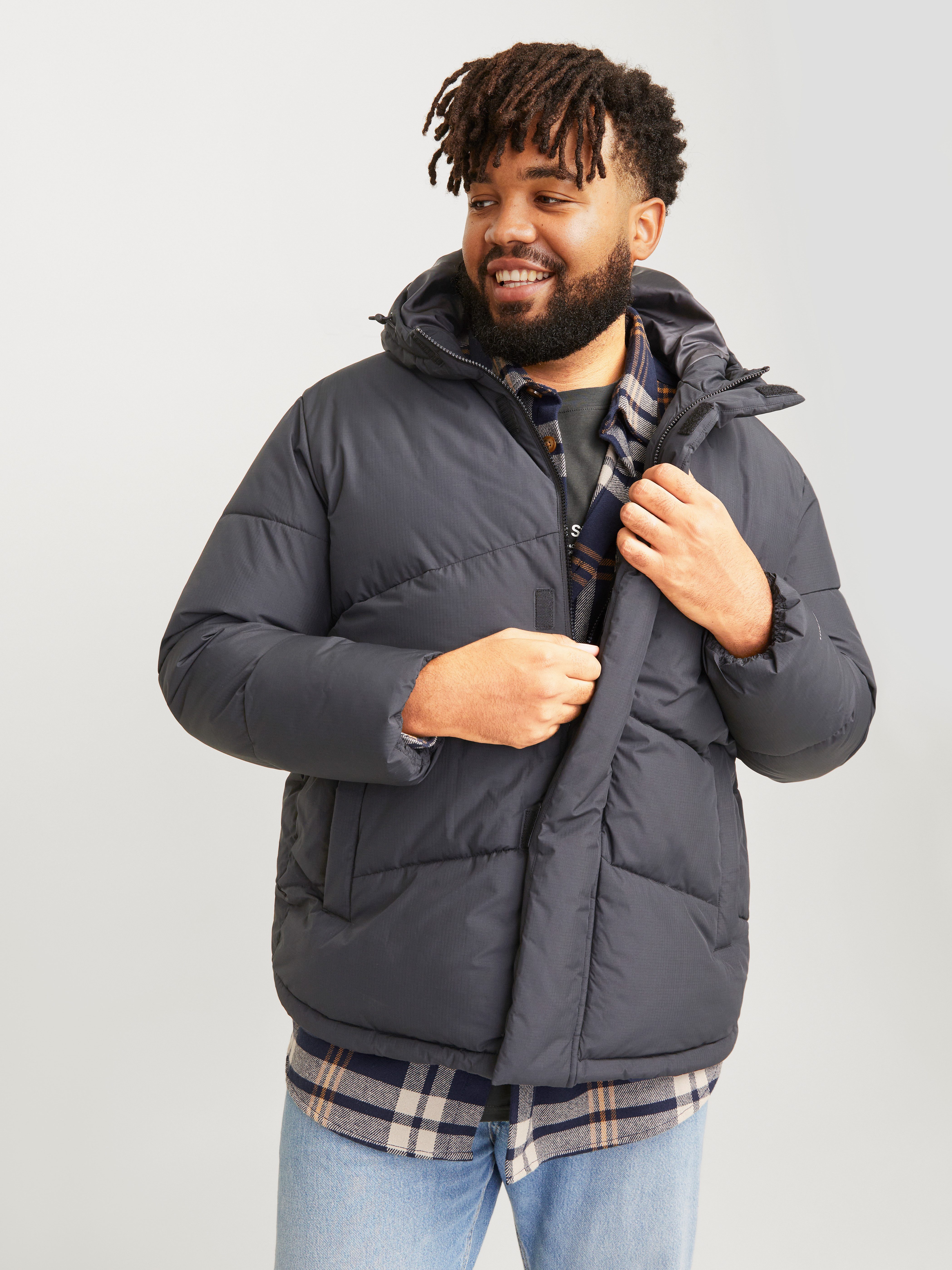 Jack & Jones PlusSize Gewatteerde jas JJWORLD PUFFER JACKET PLS