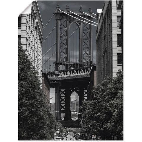 Artland artprint New York Manhattan Bridge