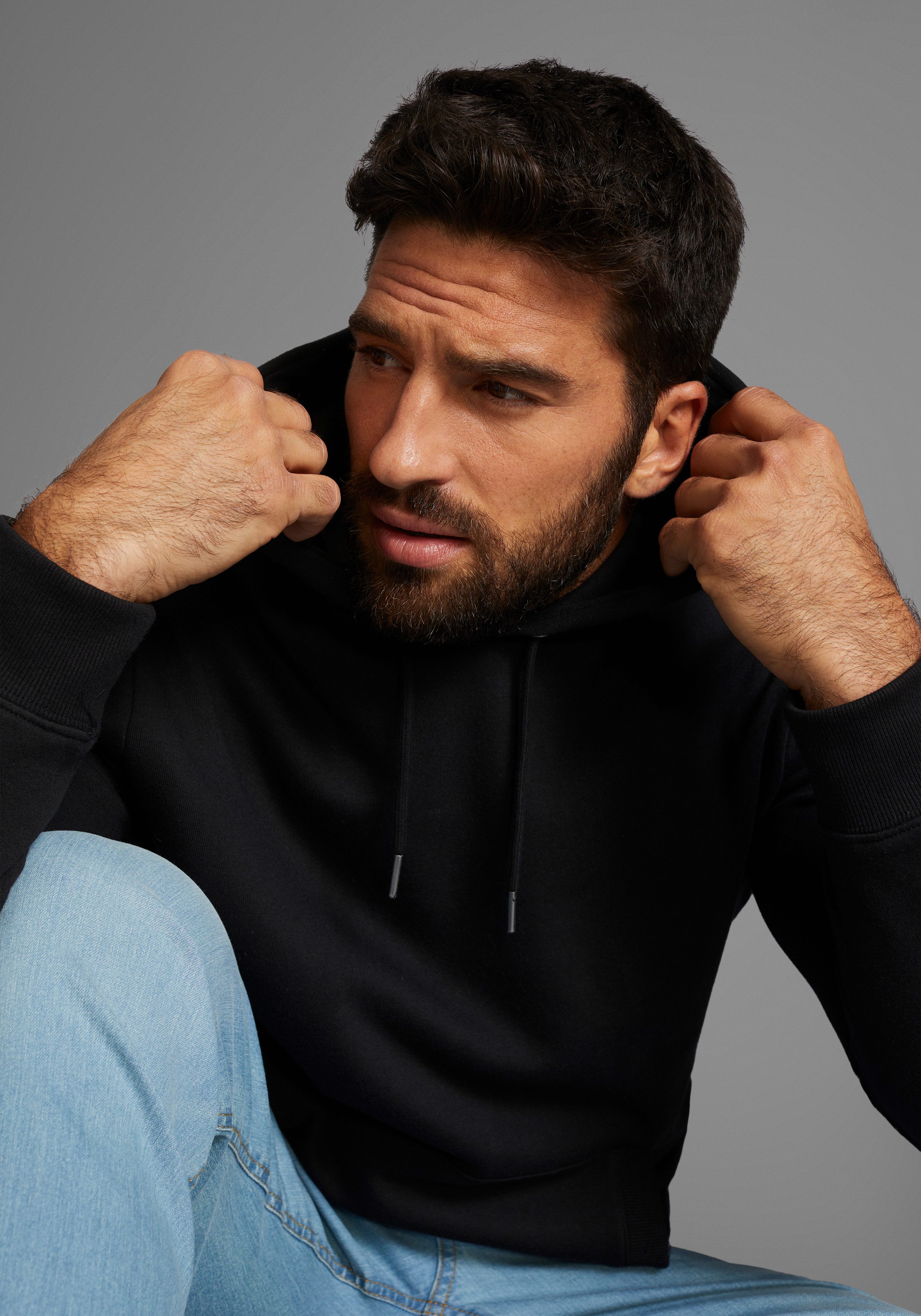 Man's World Hoodie met kangoeroezak