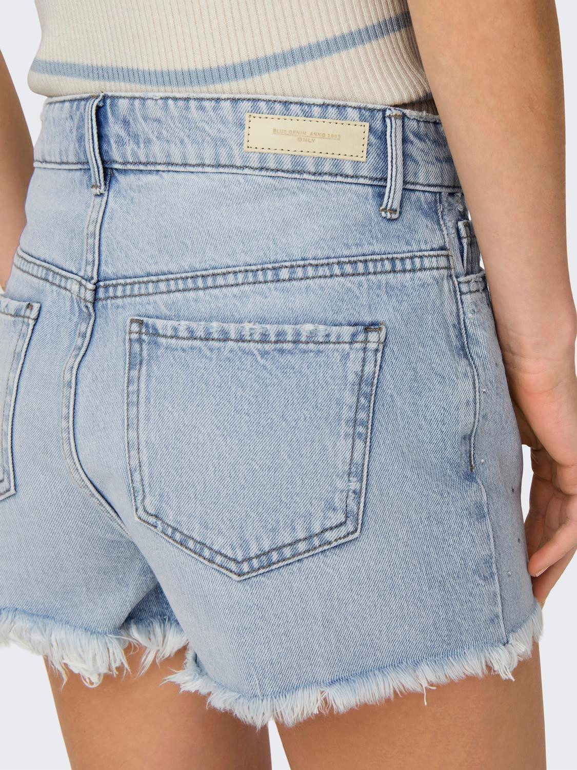 Only Jeansshort ONLPACY HW RHINESTONE DNM SHORTS AZG
