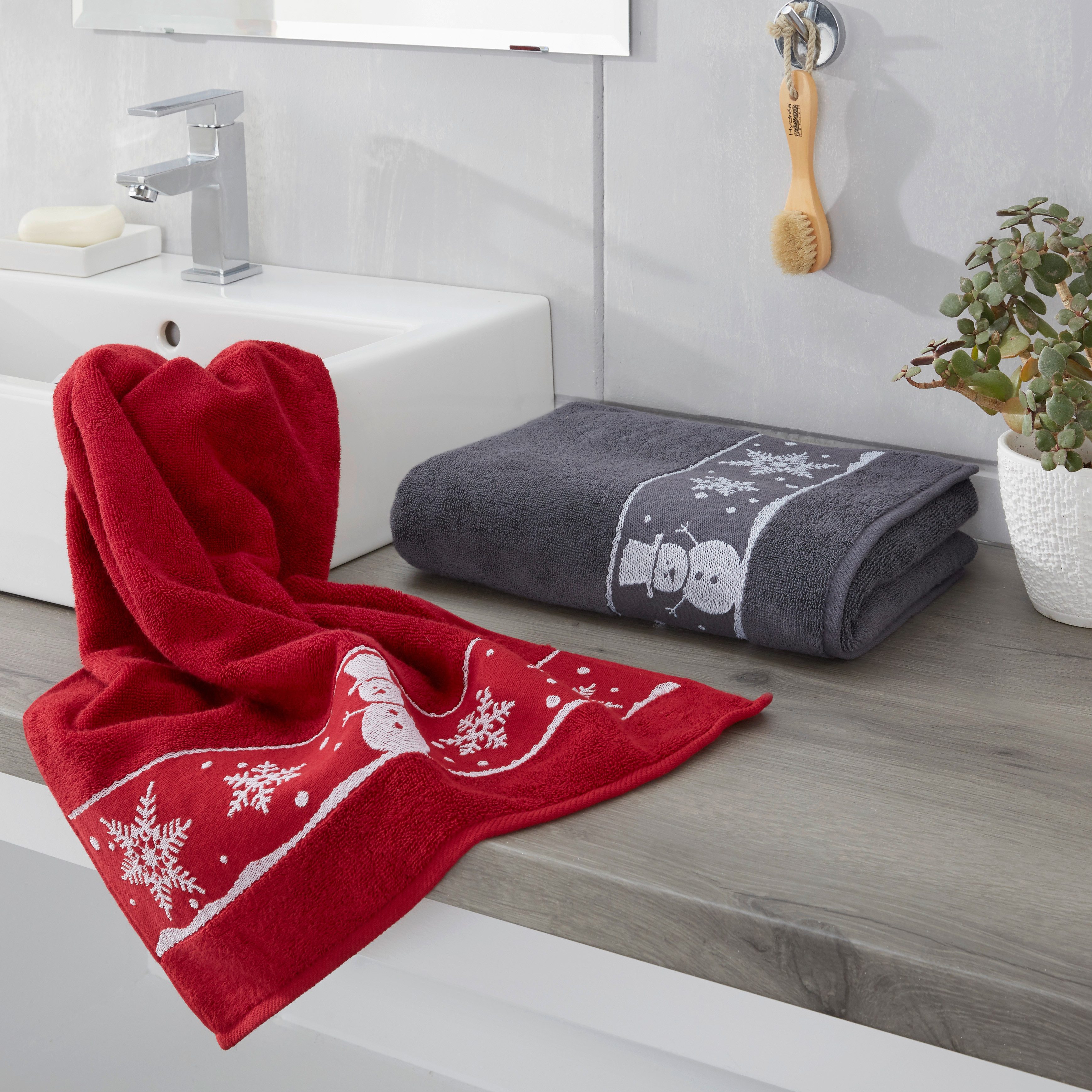 Dyckhoff Handdoek Sneeuwpop Made in Germany (1 stuk)