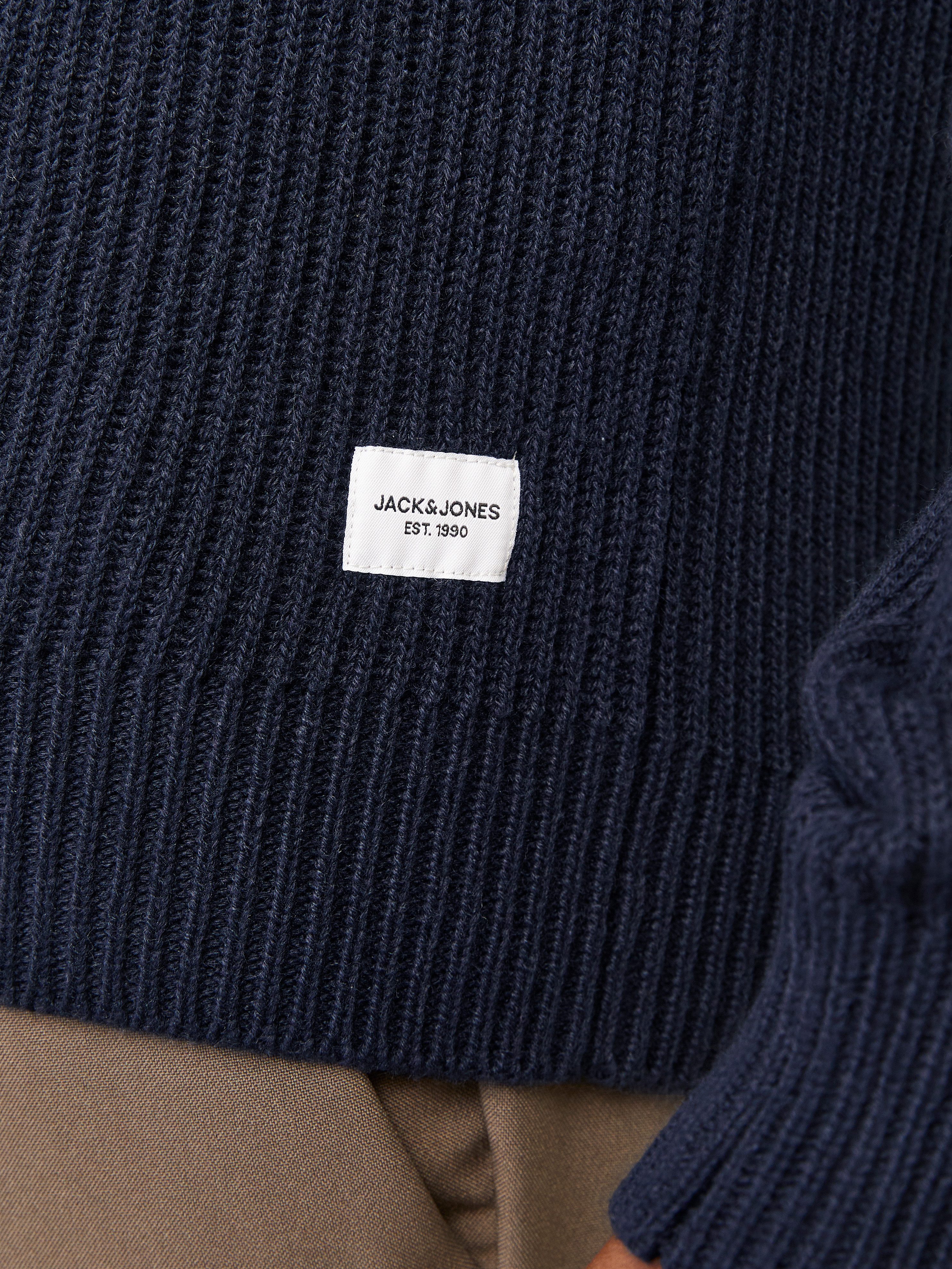 Jack & Jones Trui met ronde hals JJPANNEL KNIT CREW NECK AW24