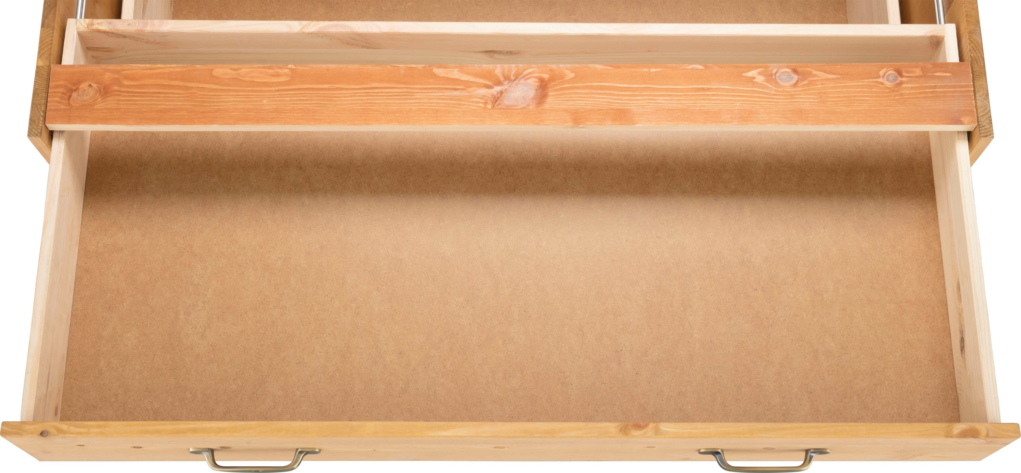 Home affaire Onderkast Alby Breedte 100 cm, 3 laden