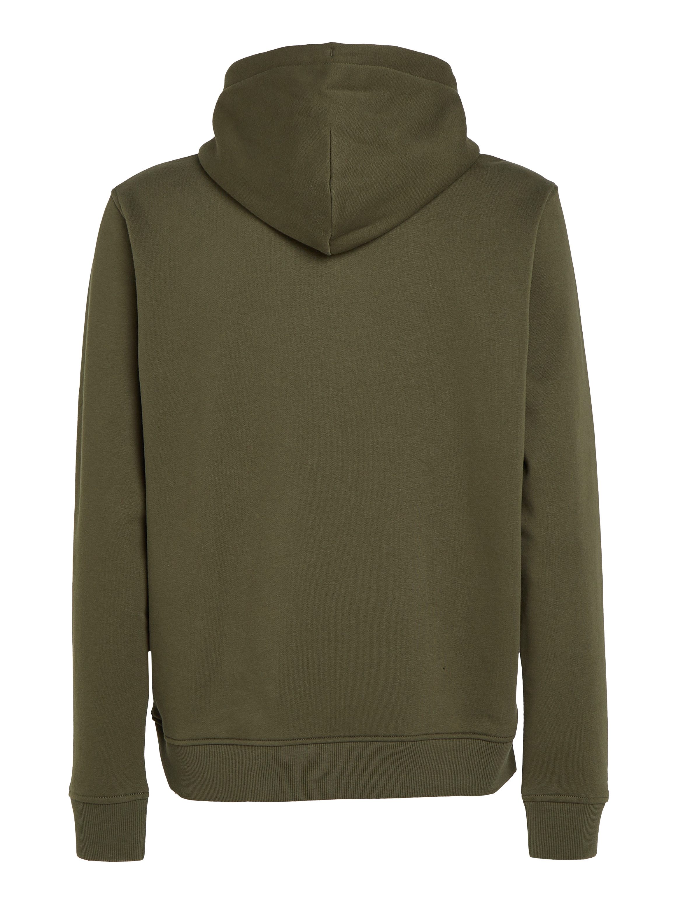 TOMMY JEANS Sweatshirt TJM REG LINEAR GOLD HOOD EXT geborduurd merkembleem op borsthoogte