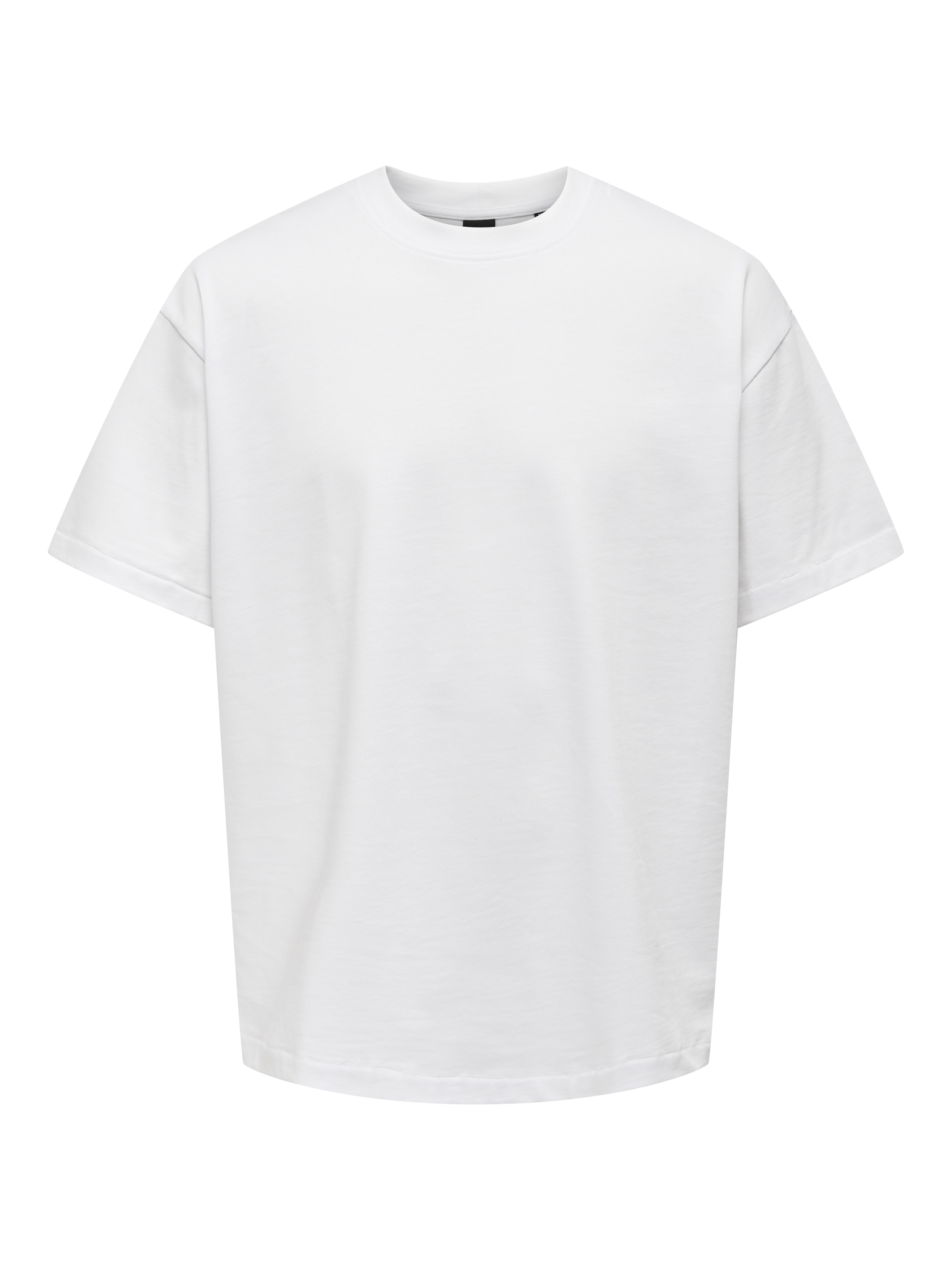 ONLY & SONS Shirt met ronde hals ONSMILLENIUM OVZ SS TEE NOOS
