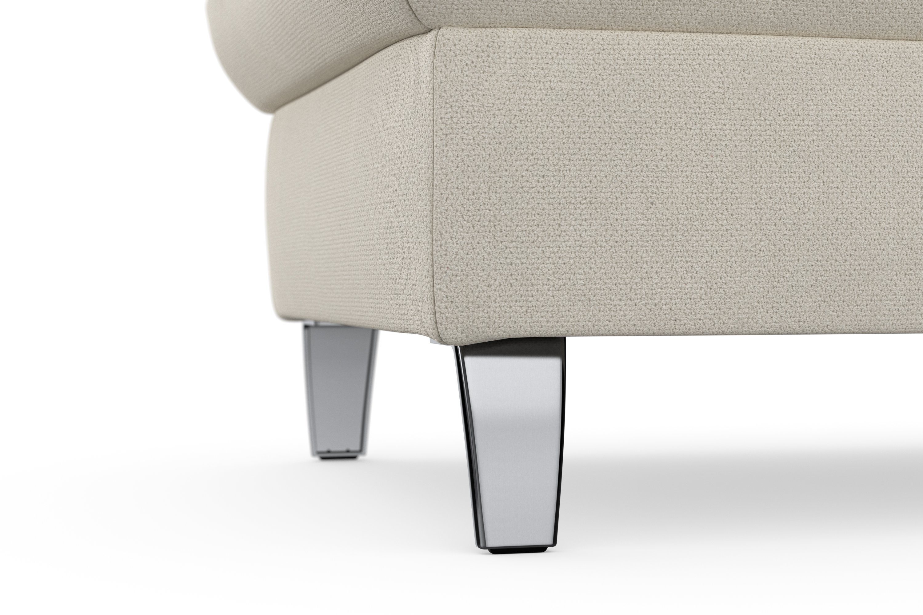 sit&more Hocker met bergruimte Maggiore met bergruimte en moderne metalen poten