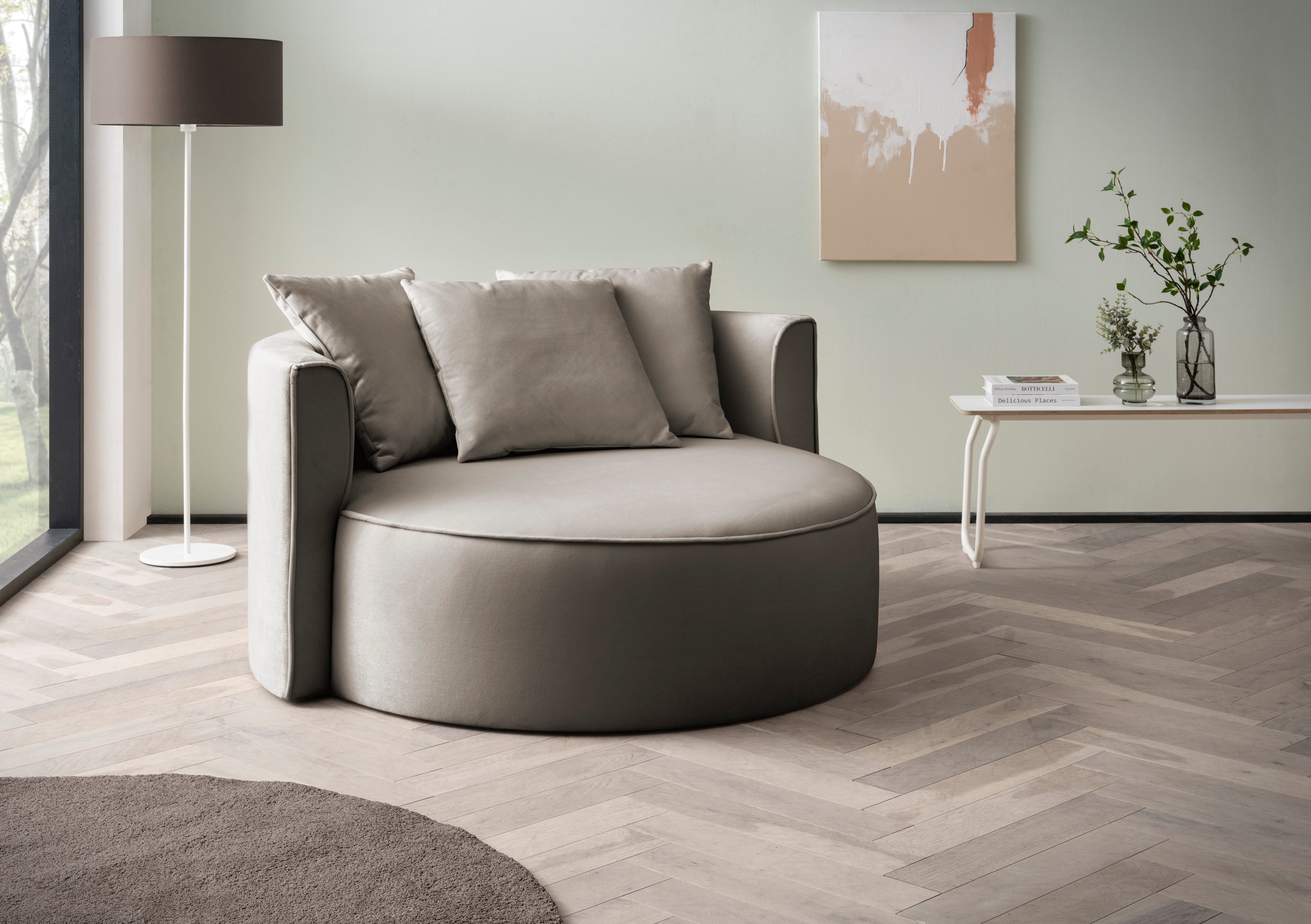 LeGer Home by Lena Gercke XXL-fauteuil Isalie, stoel in moderne kleuren, leesstoel, loveseat, grote stoel