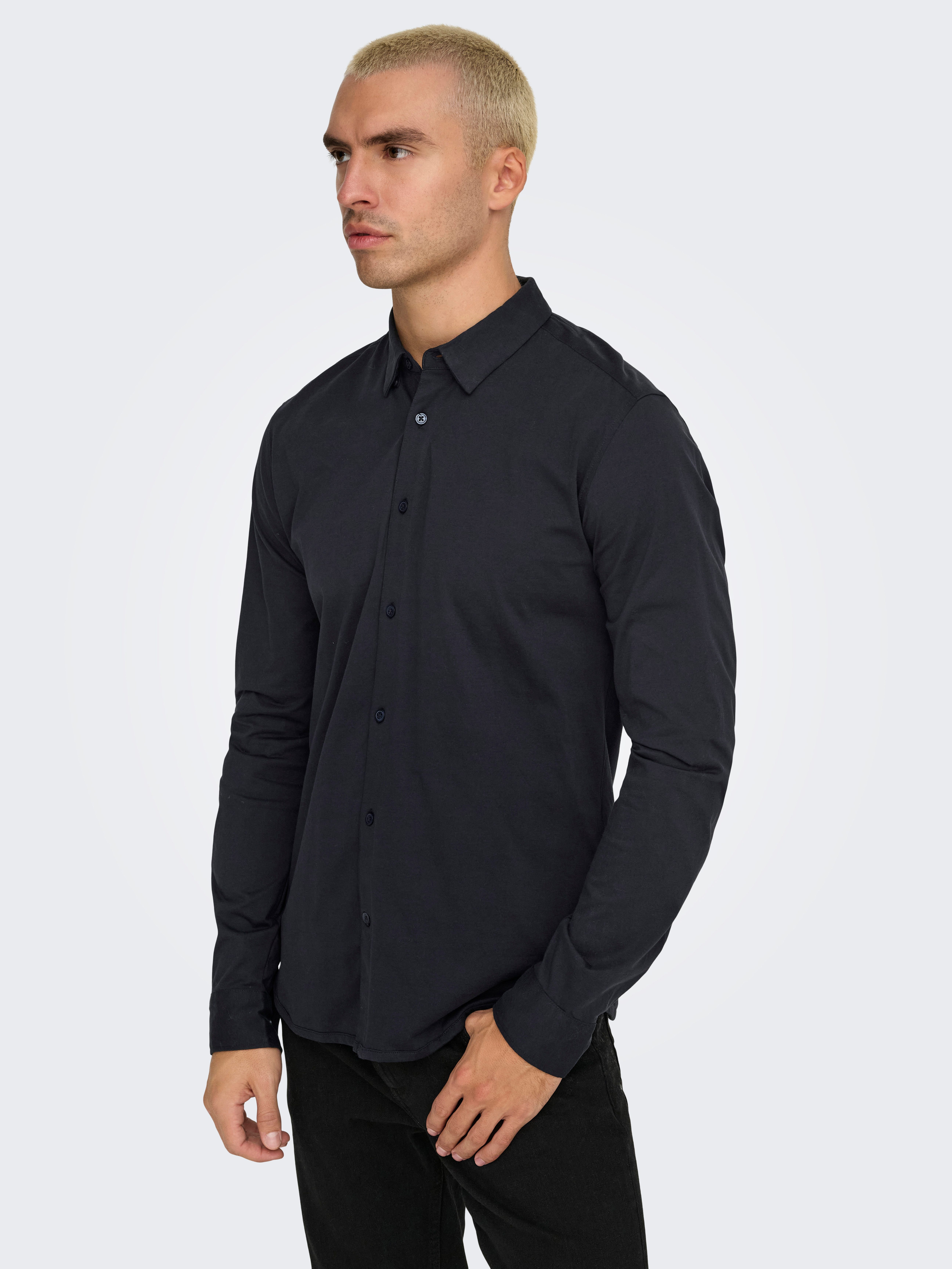 ONLY & SONS Overhemd met lange mouwen ONSROBIN B U LS STRETCH SHIRT NOOS