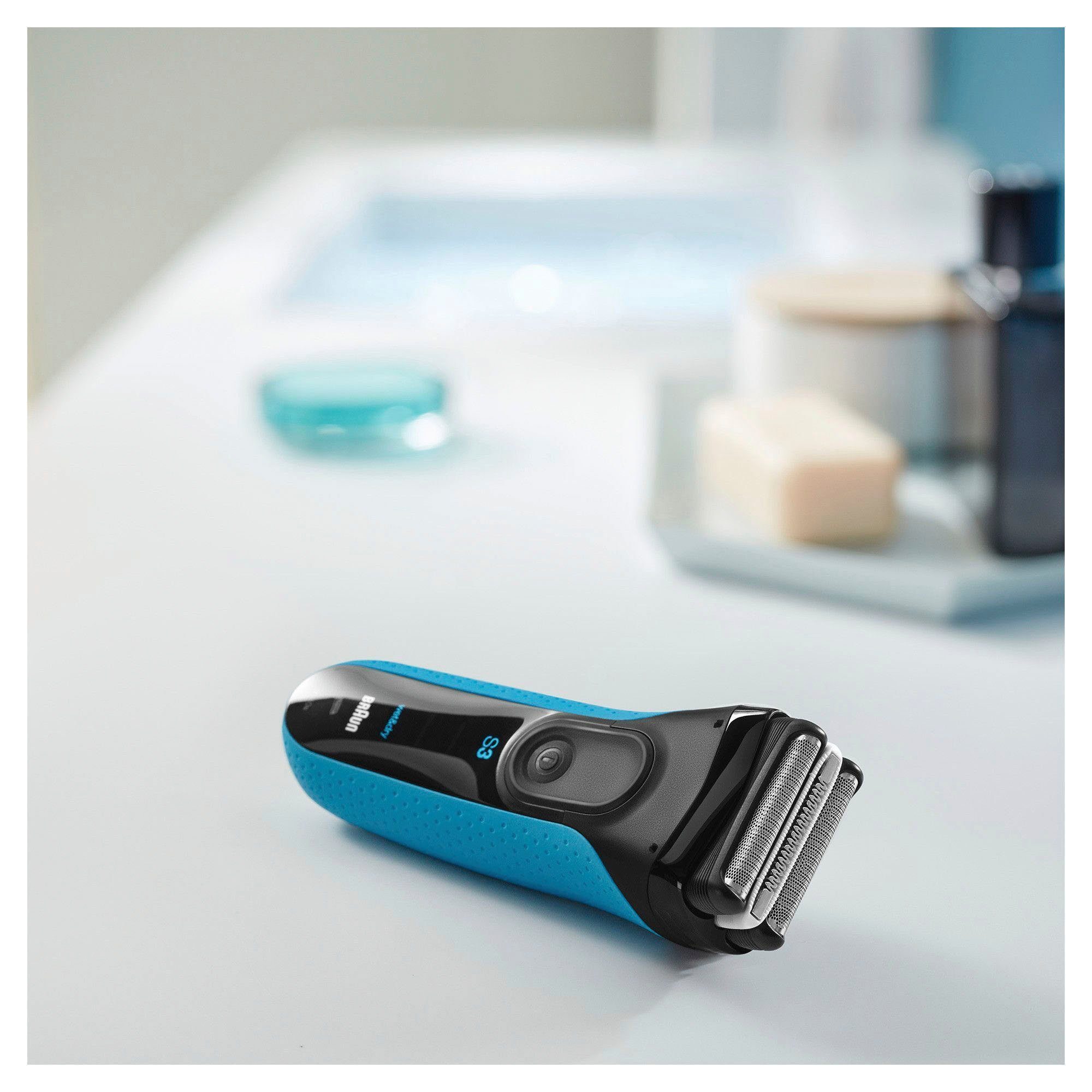 Braun Elektrisch scheerapparaat Series 3 ProSkin 3040s Precisietrimmer, Wet&Dry