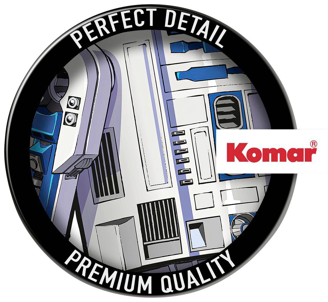 Komar Vliesbehang Zelfklevend vlies - Star Wars XXL R2D2 - Afmeting 127 x 120 cm (1 stuk)