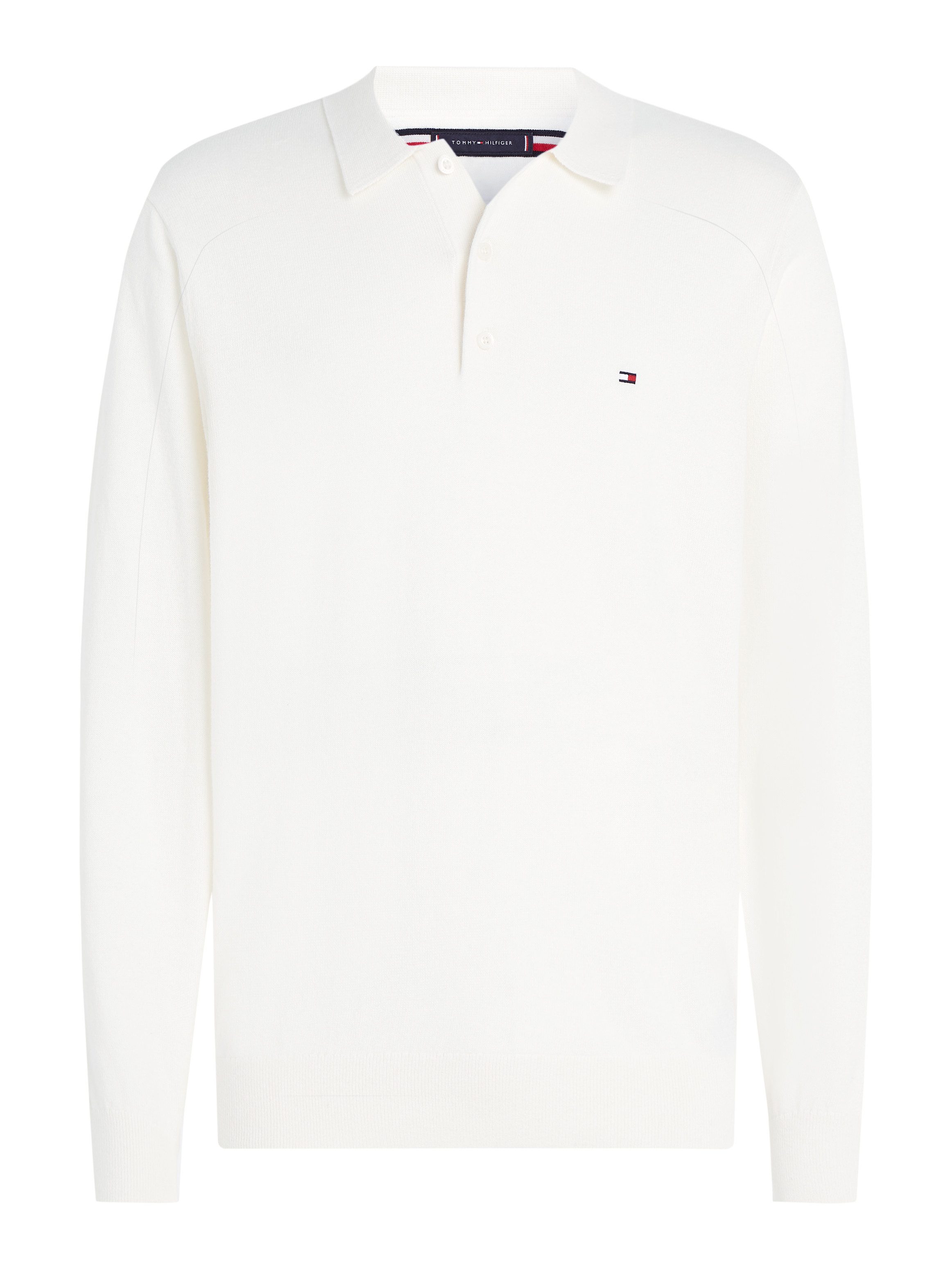 Tommy Hilfiger Trui met polokraag PIMA ORG CTN CASHMERE LS POLO