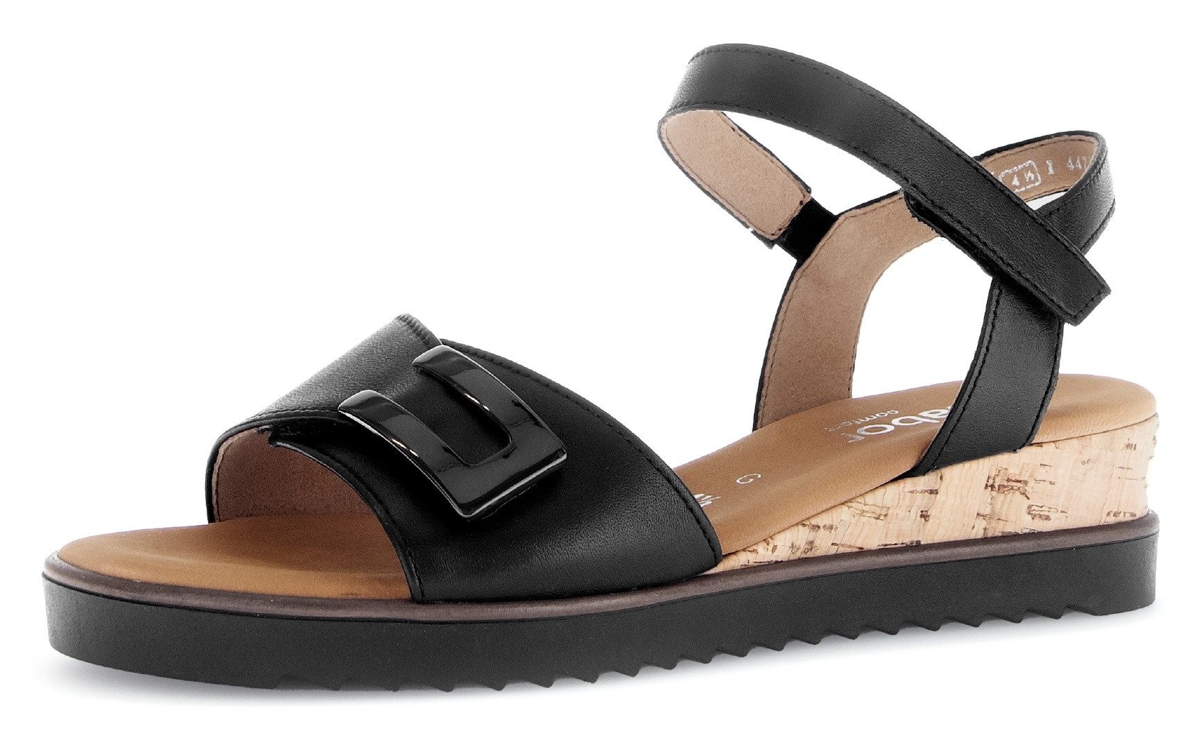 Gabor Sleehaksandaaltjes Genua dames sandalen met sleehak maat 38 zwart