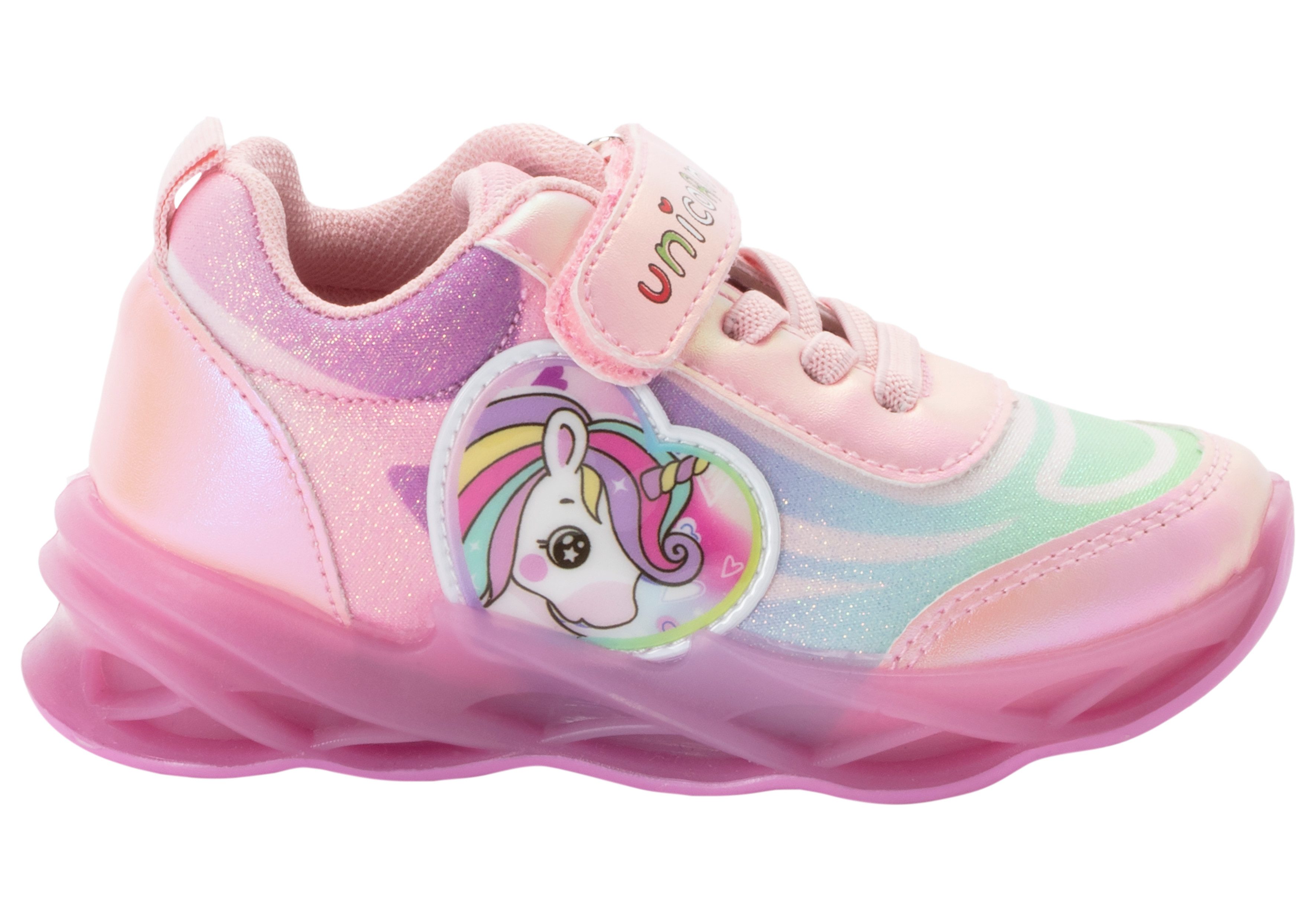 Disney Sneakers Unicorn met cool knipperlichtje