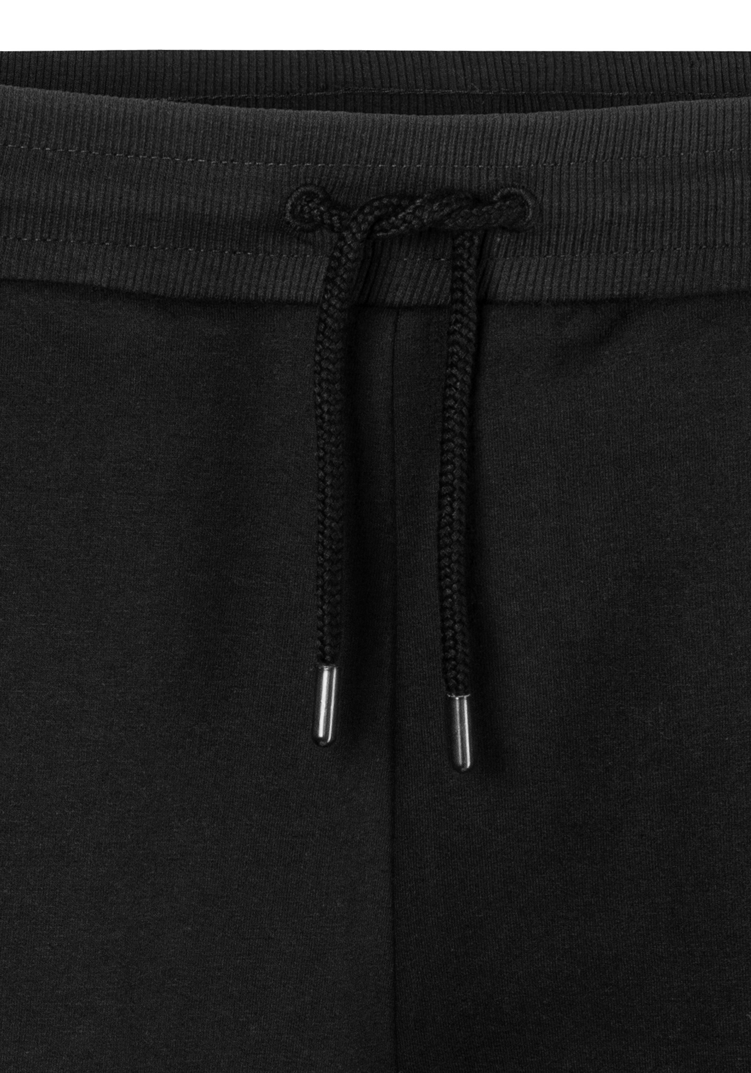H.I.S Sweatshort opzij strepen met logoprint