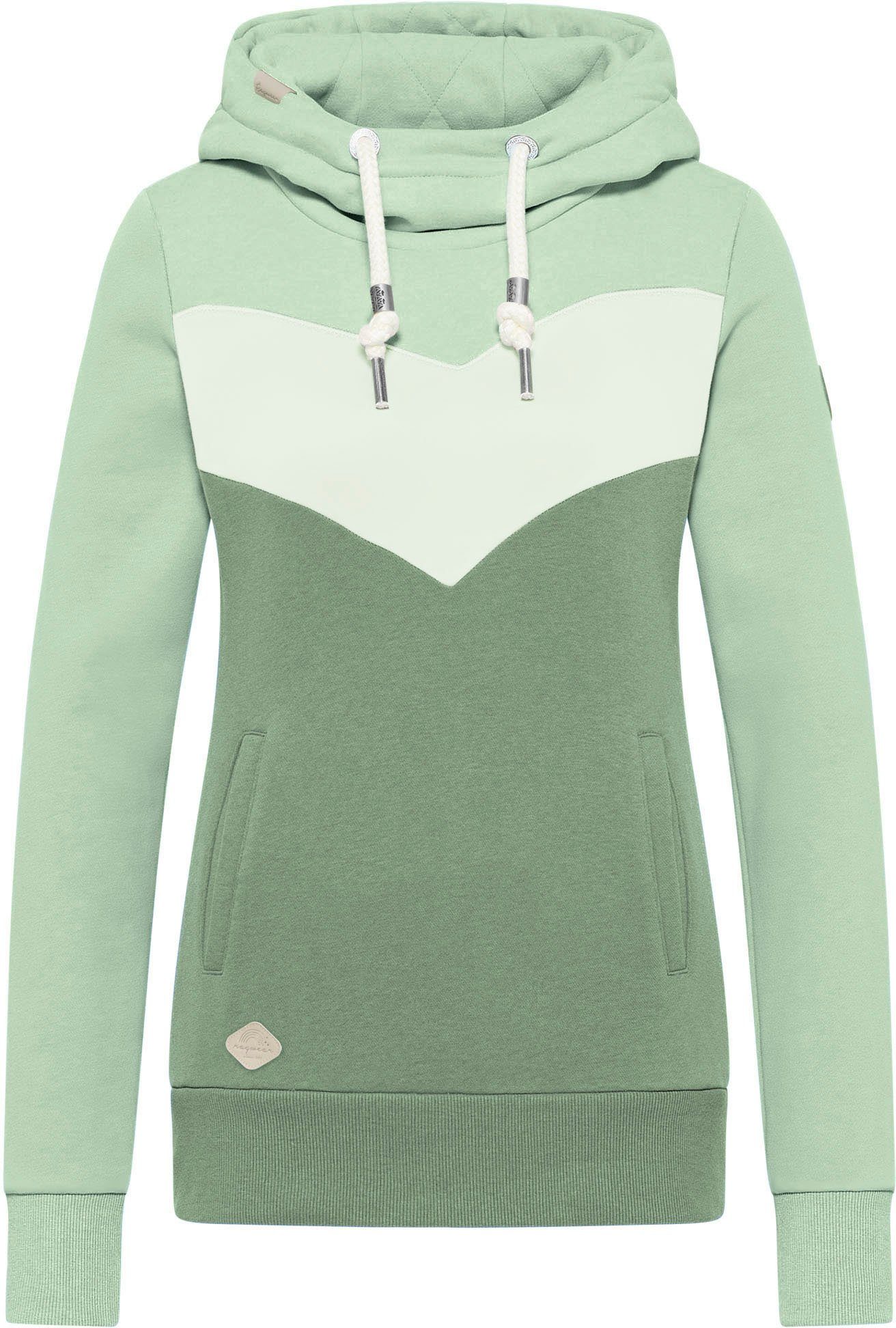 Ragwear Hoodie TREGA knuffelige sweater met capuchon en koord