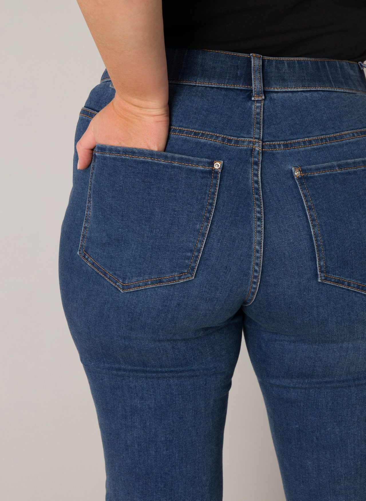 Base Level Curvy Jeggings in grote maten