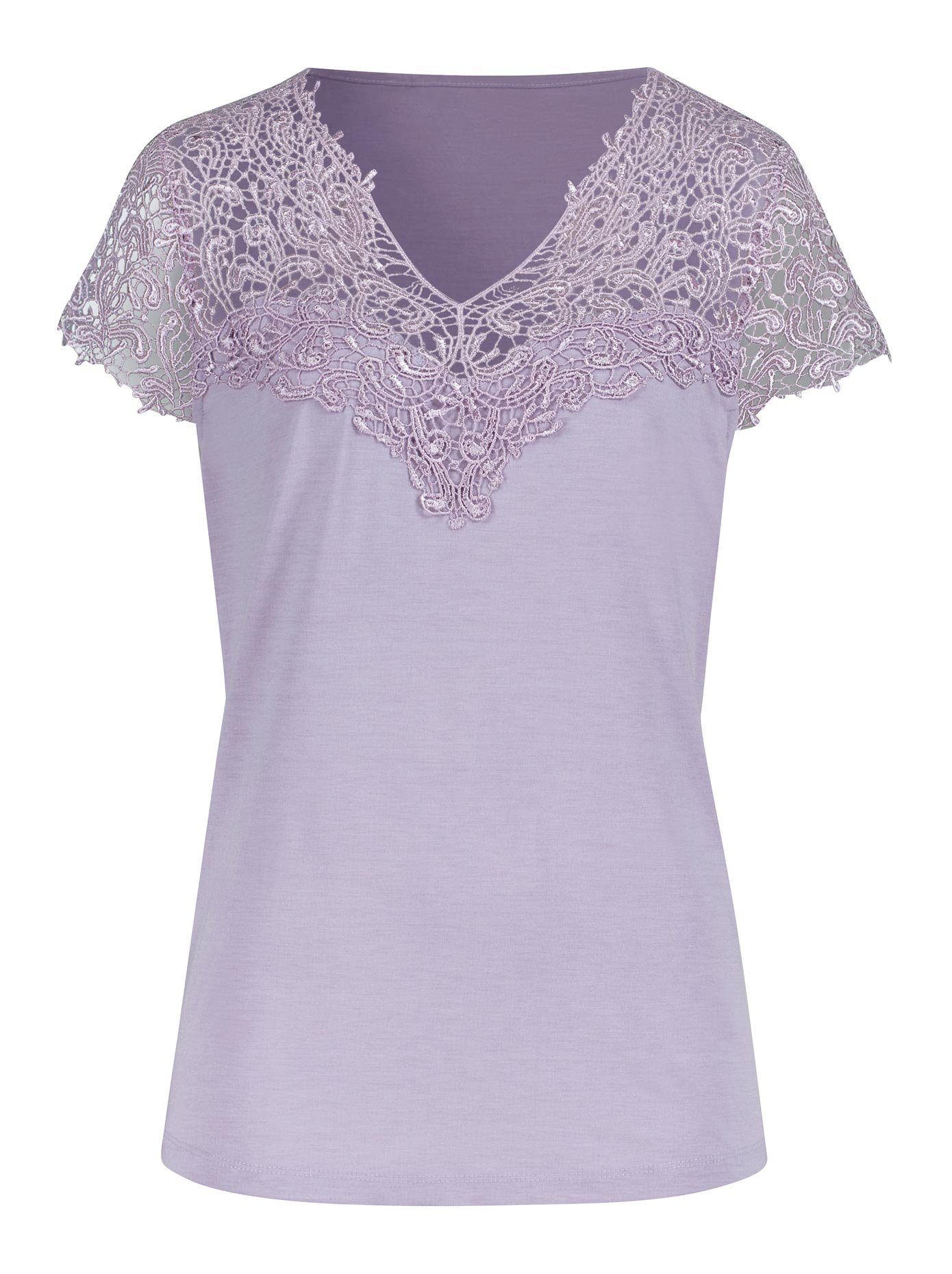 Lady Kanten Shirt (1-delig)