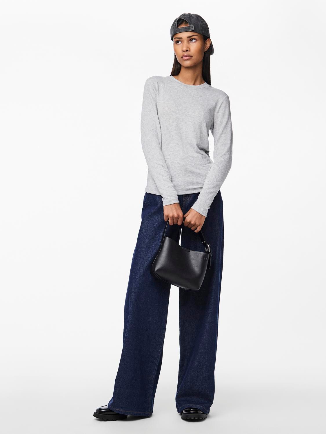 pieces Shirt met lange mouwen PCMARIA LS TOP NOOS BC