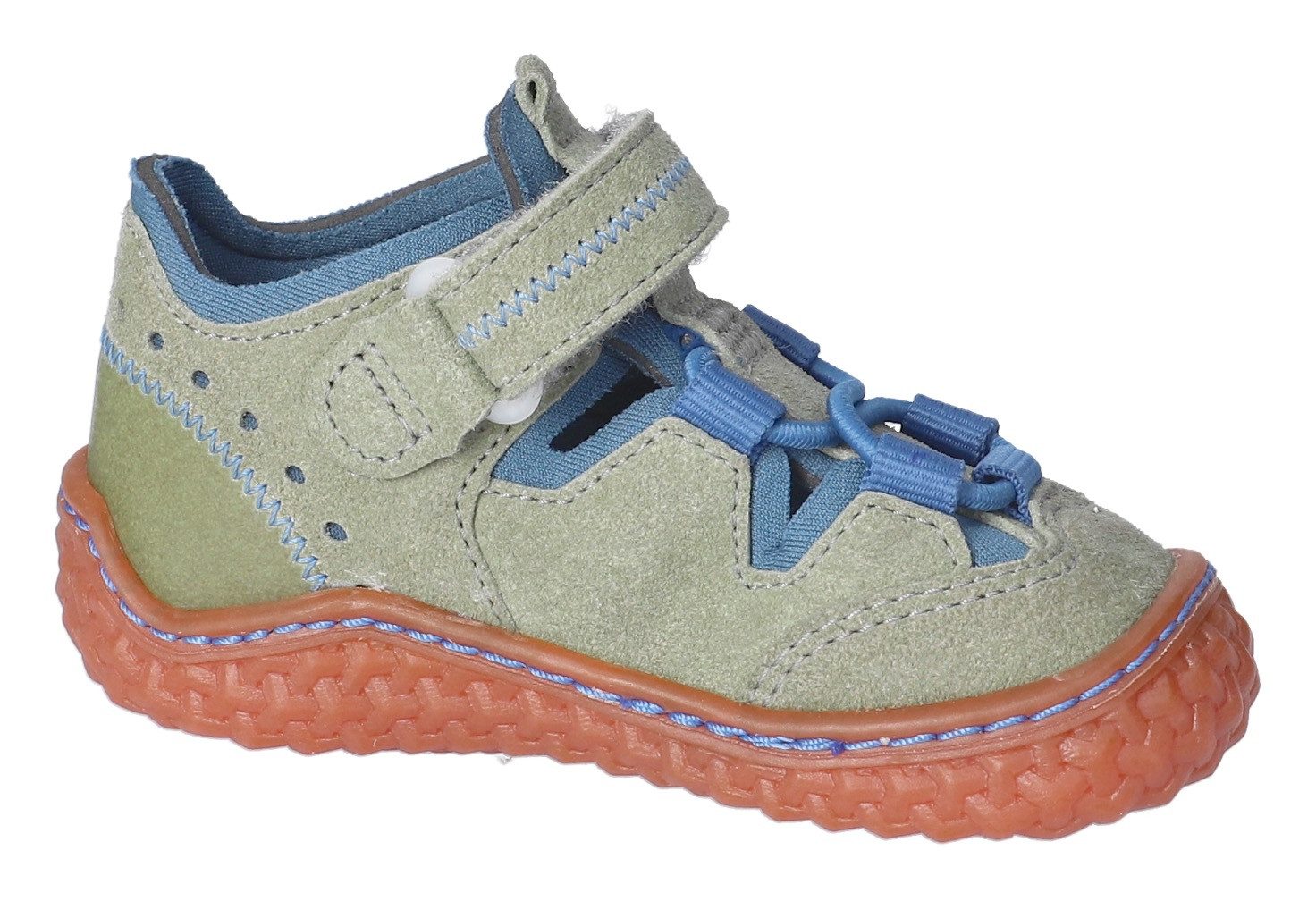 PEPINO by RICOSTA Barefootschoenen JERRY DAME: Midden , barefoot schoen met elastische band en klittenband, maat sjabloon te downloaden