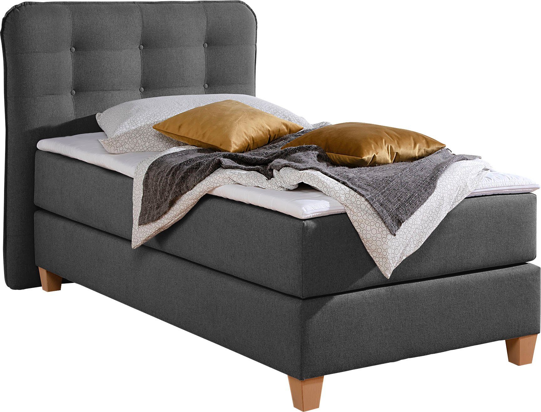 Home affaire Boxspring inclusief topmatras van comfortschuim