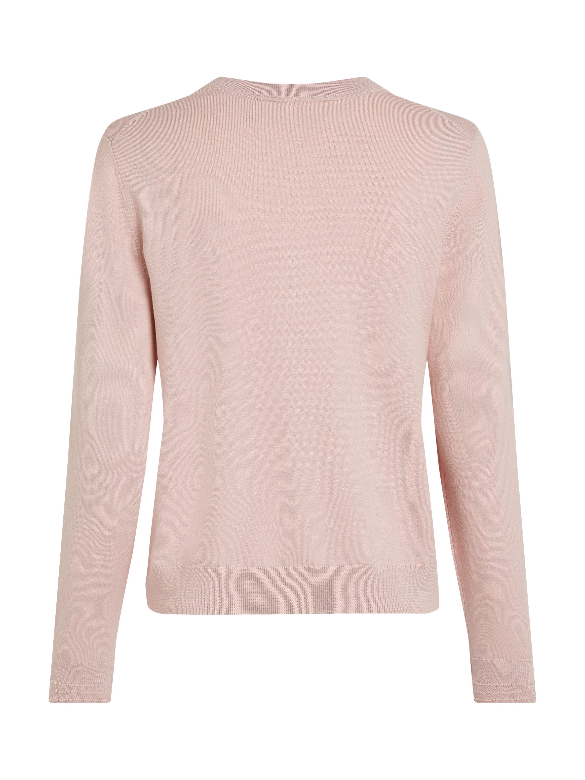 Tommy Hilfiger Trui met V-hals met logoborduursel